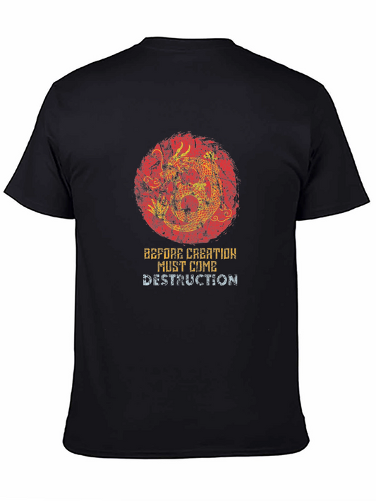 Dragon Destruction Graphic T-Shirt