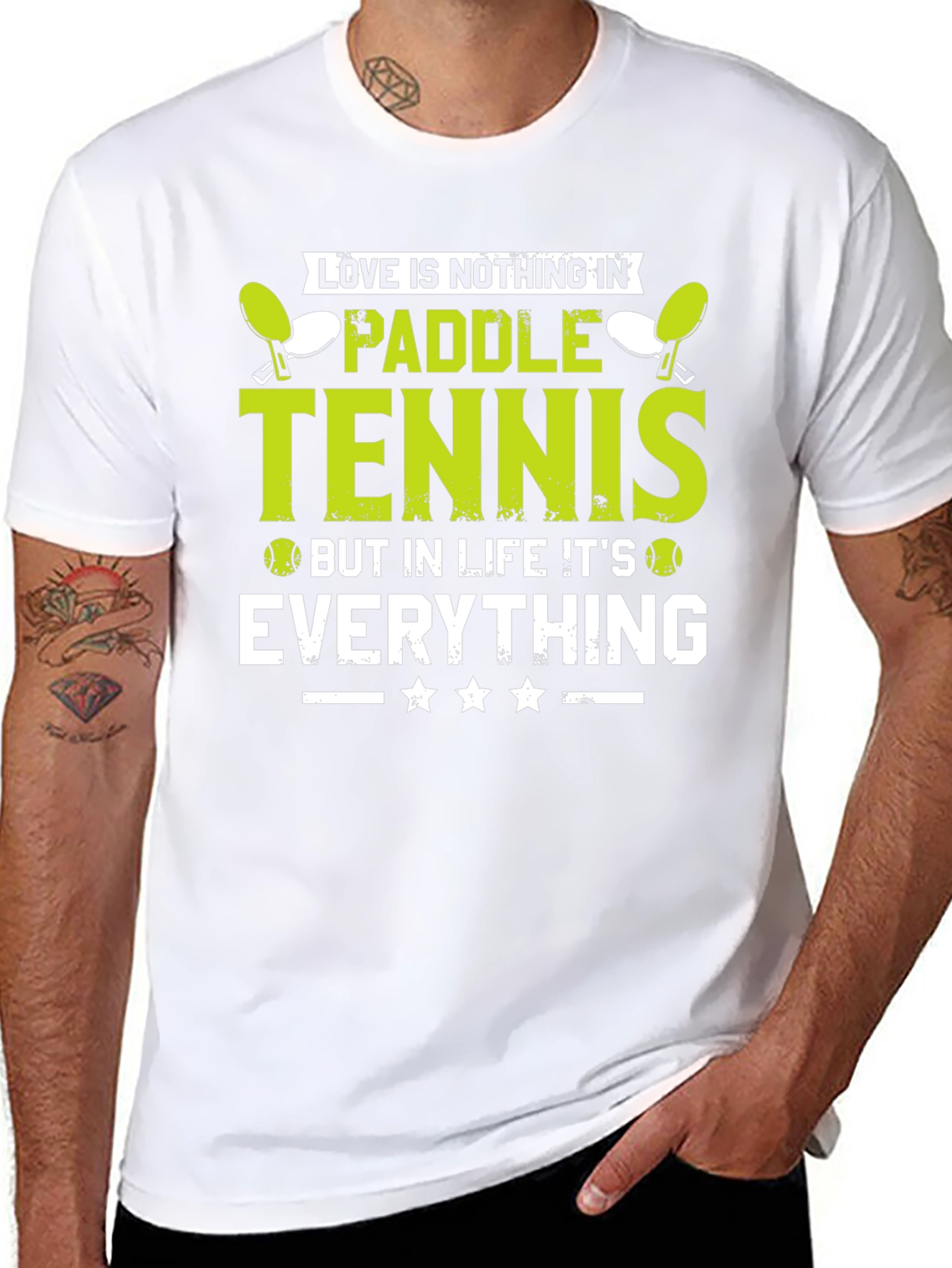 Paddle Tennis Lover T-Shirt | Funny Paddle Tennis Gift