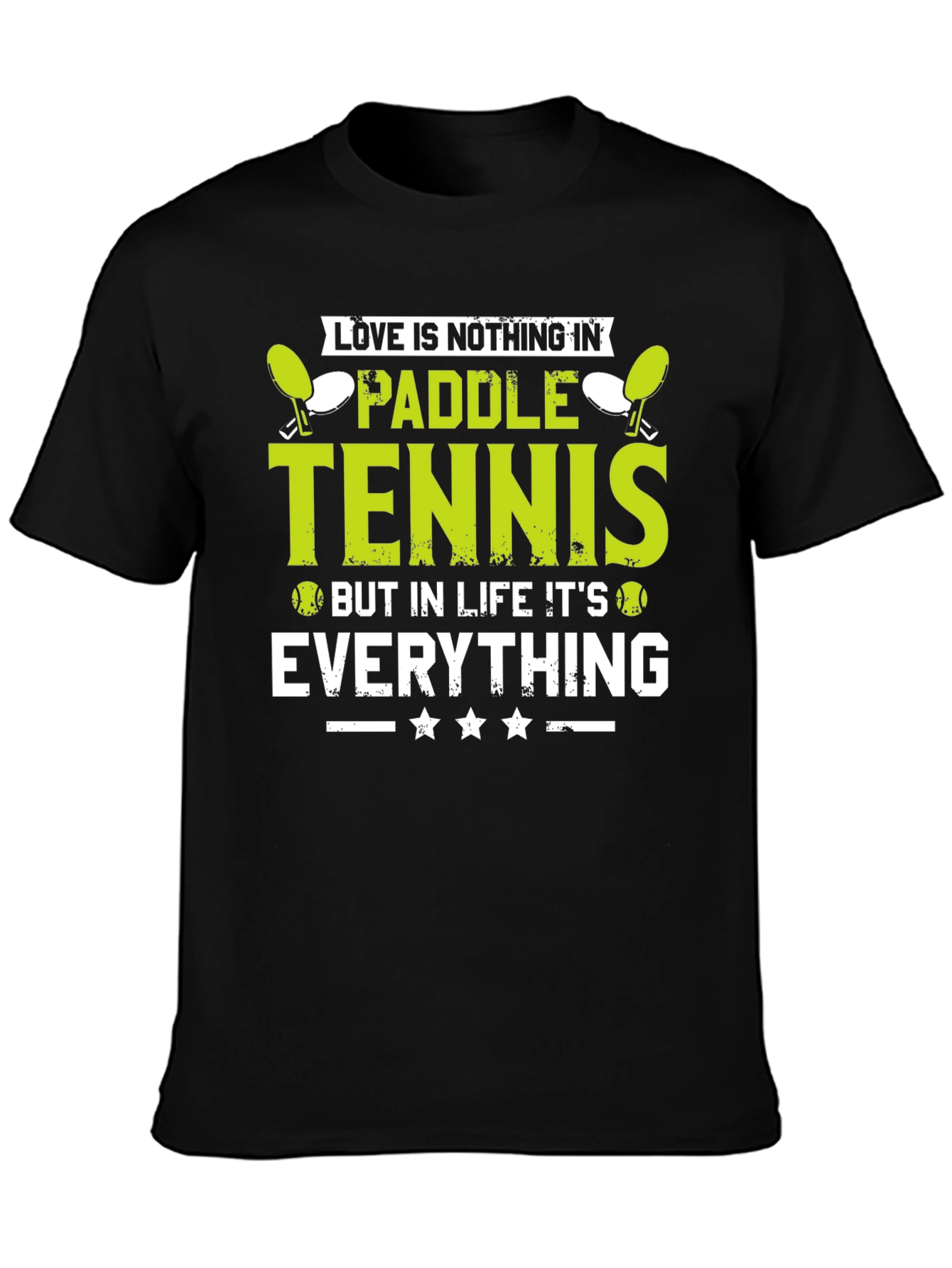 Paddle Tennis Lover T-Shirt | Funny Paddle Tennis Gift