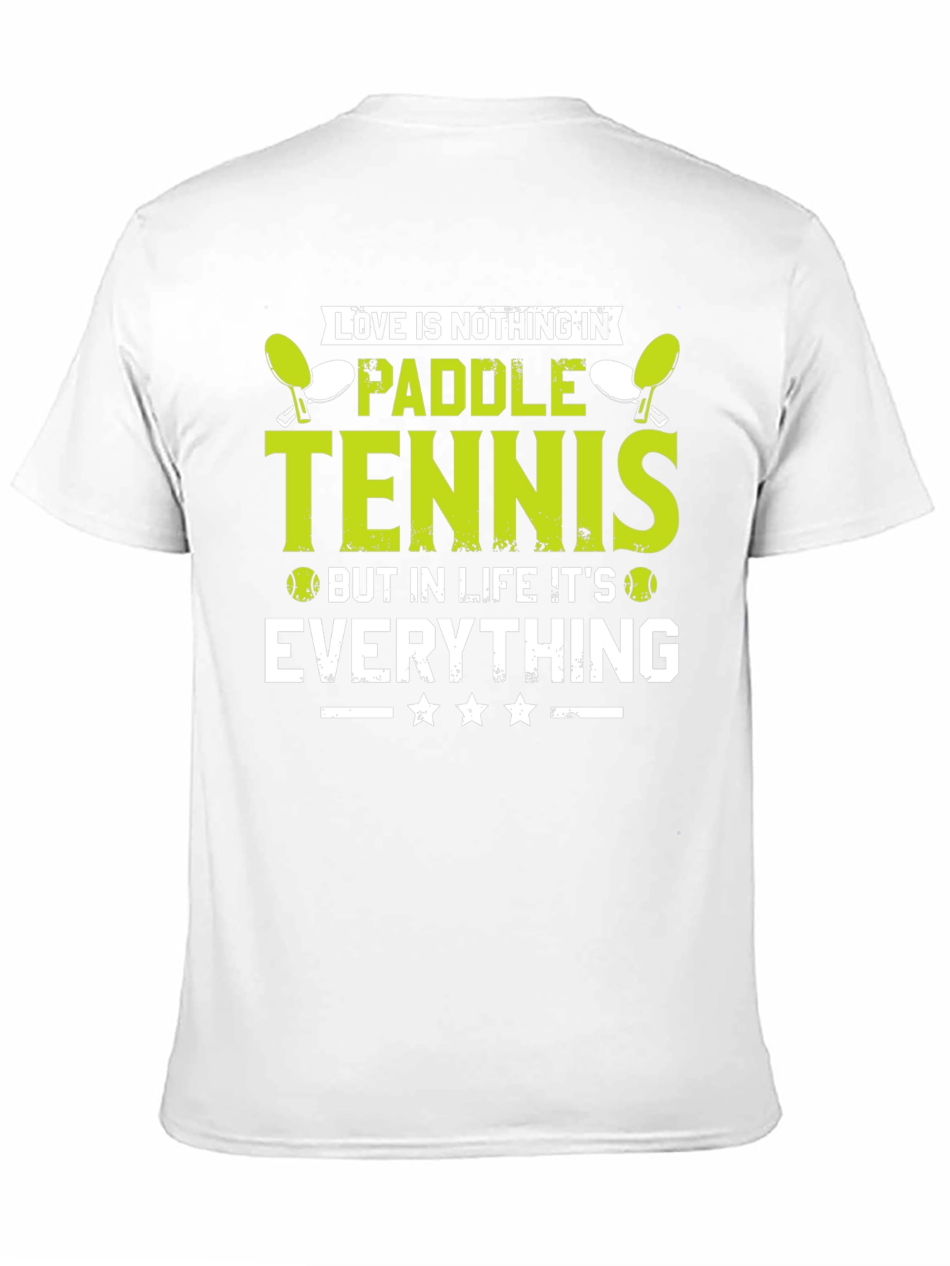 Paddle Tennis Lover T-Shirt | Funny Paddle Tennis Gift