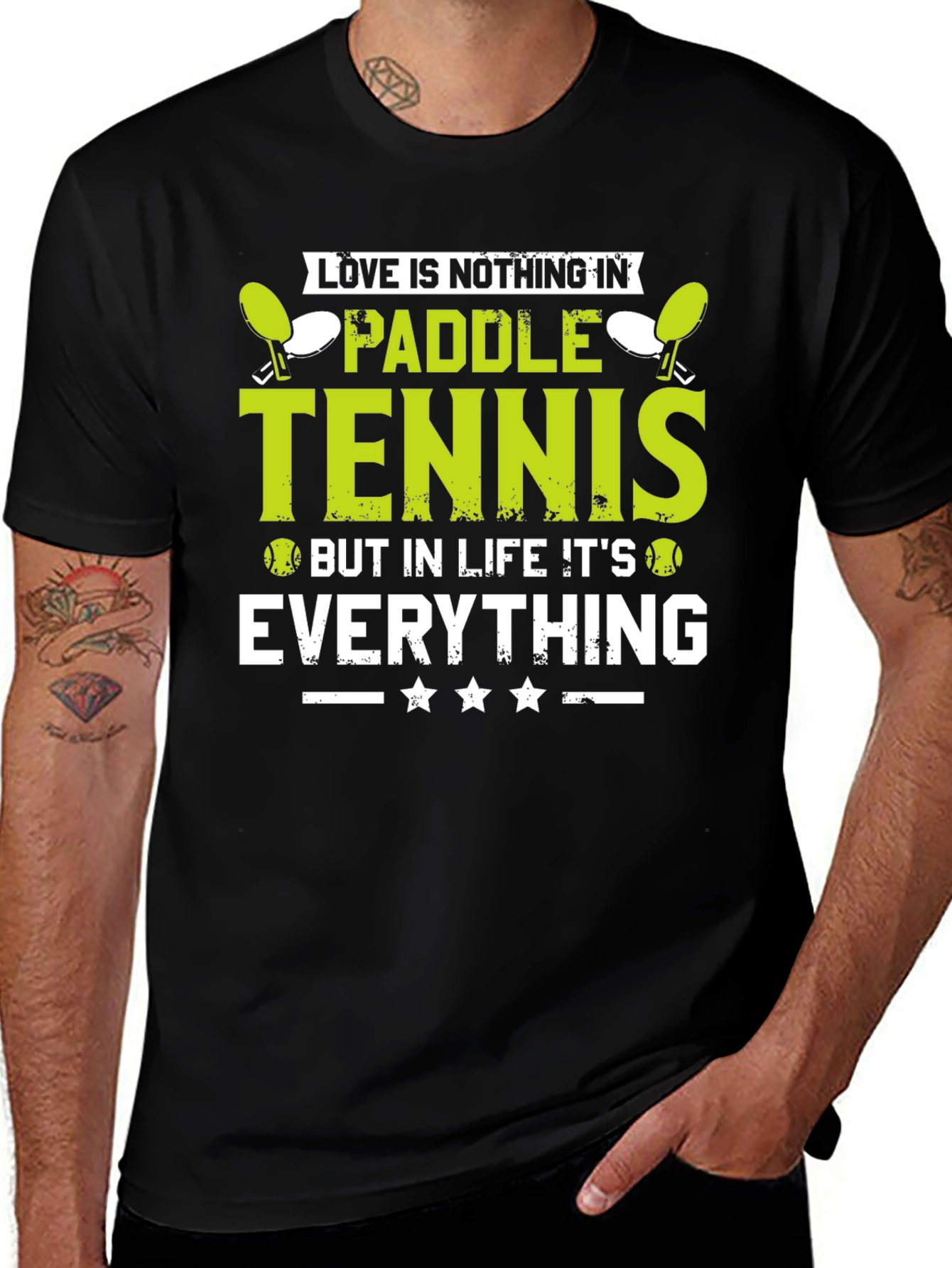Paddle Tennis Lover T-Shirt | Funny Paddle Tennis Gift