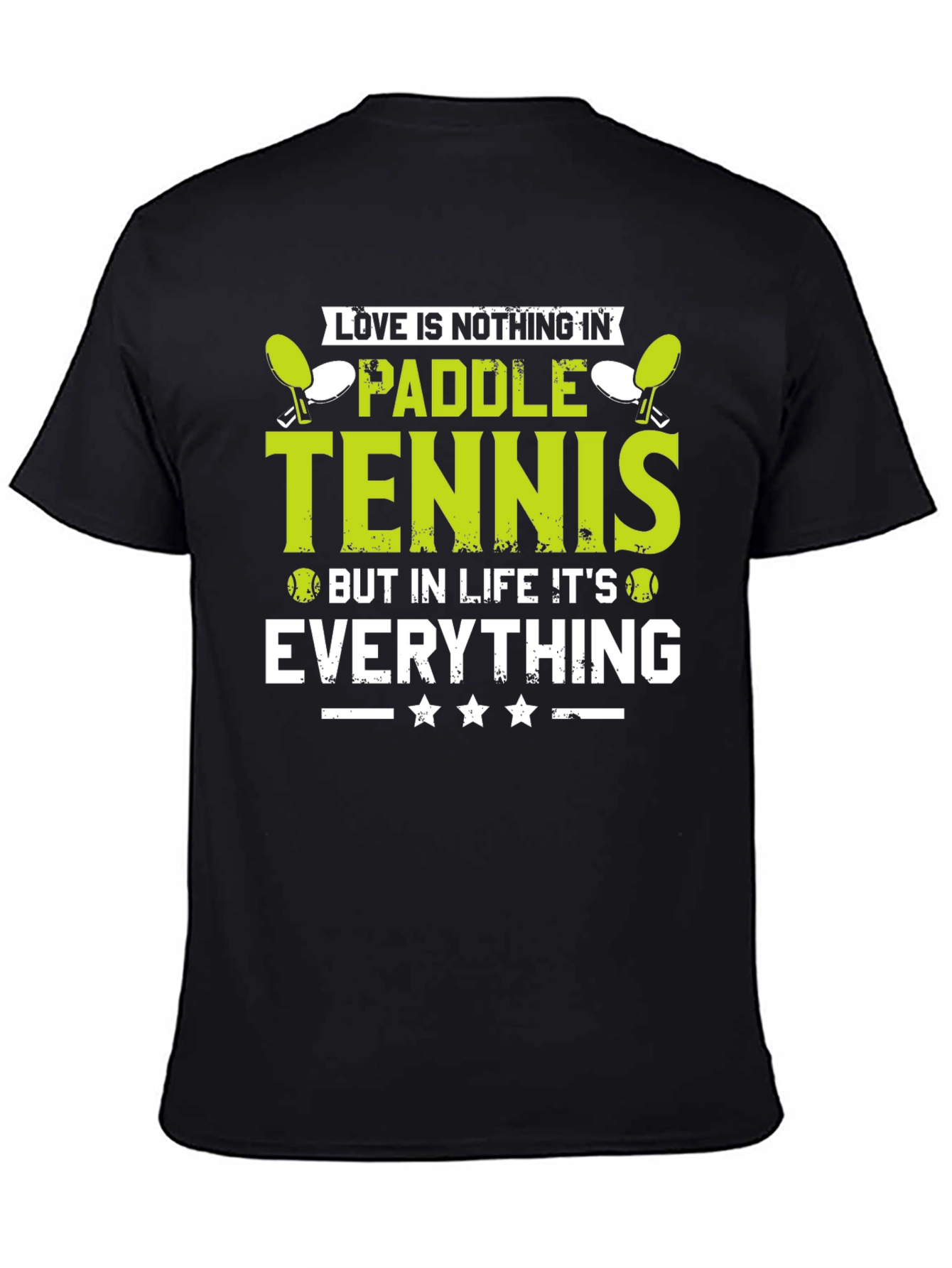 Paddle Tennis Lover T-Shirt | Funny Paddle Tennis Gift