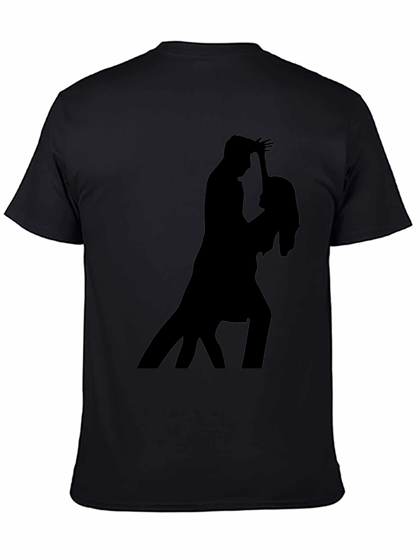 Silhouette Dance Graphic Tee - Black T-Shirt