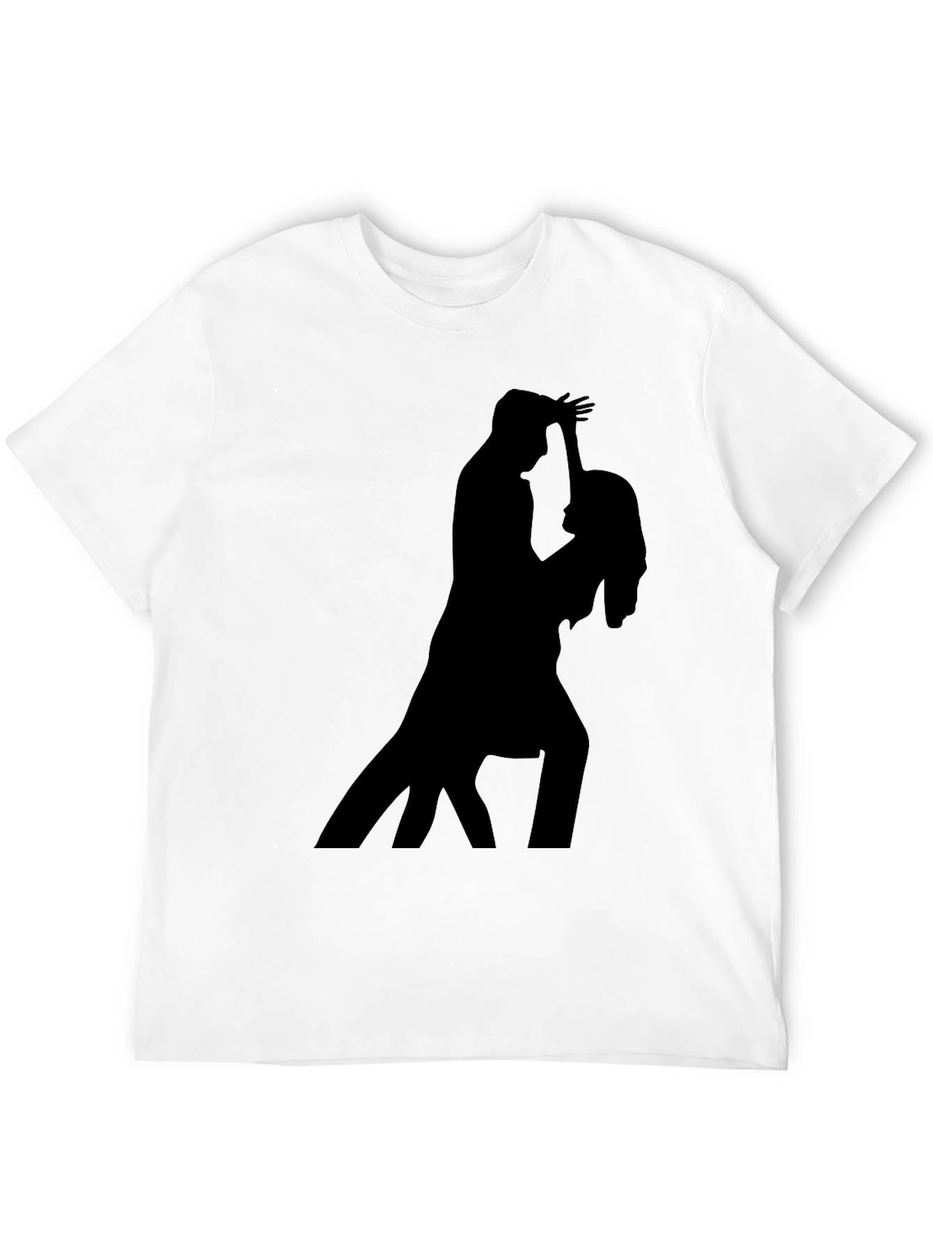 Silhouette Dance Graphic Tee - Black T-Shirt