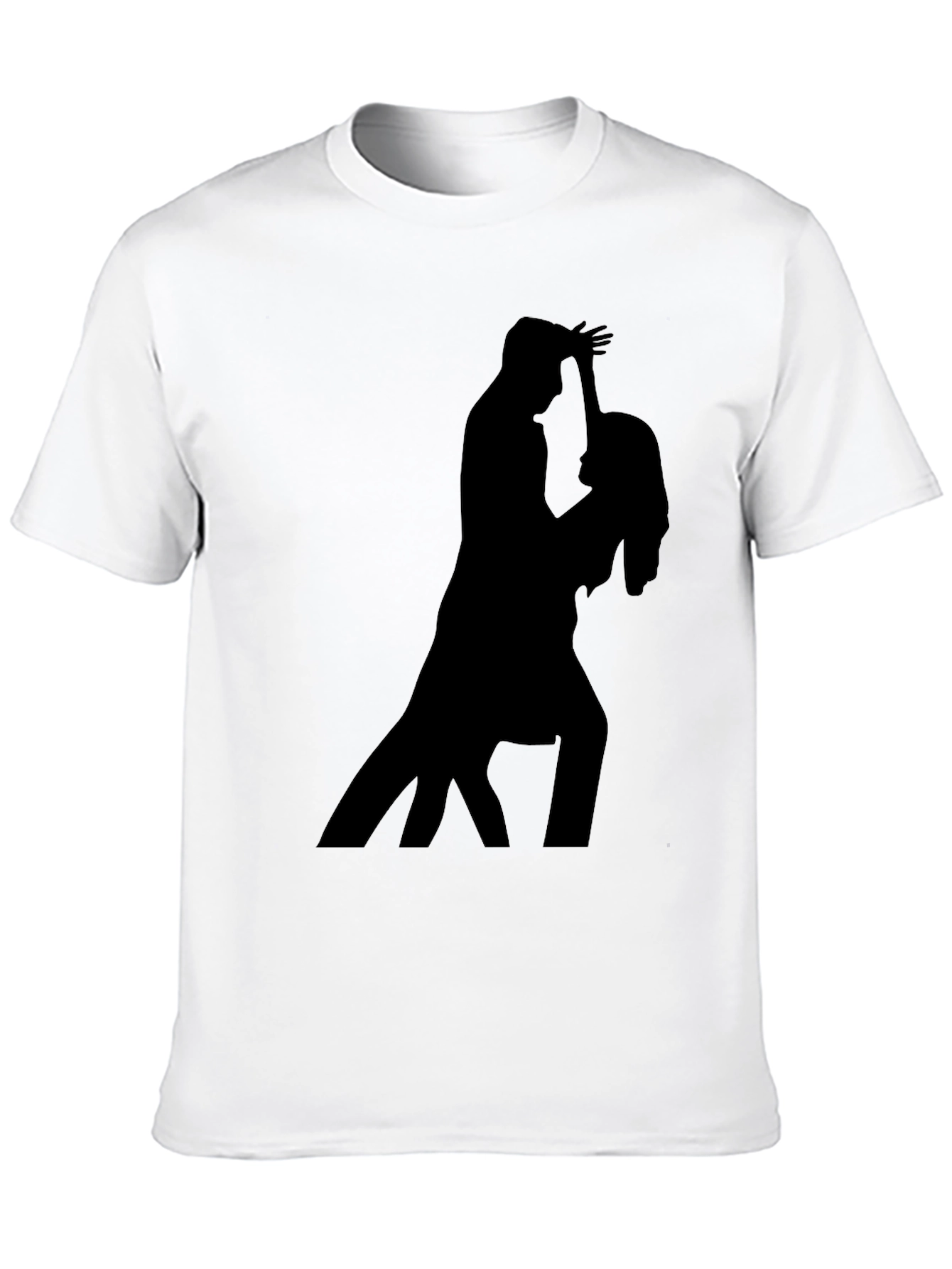 Silhouette Dance Graphic Tee - Black T-Shirt