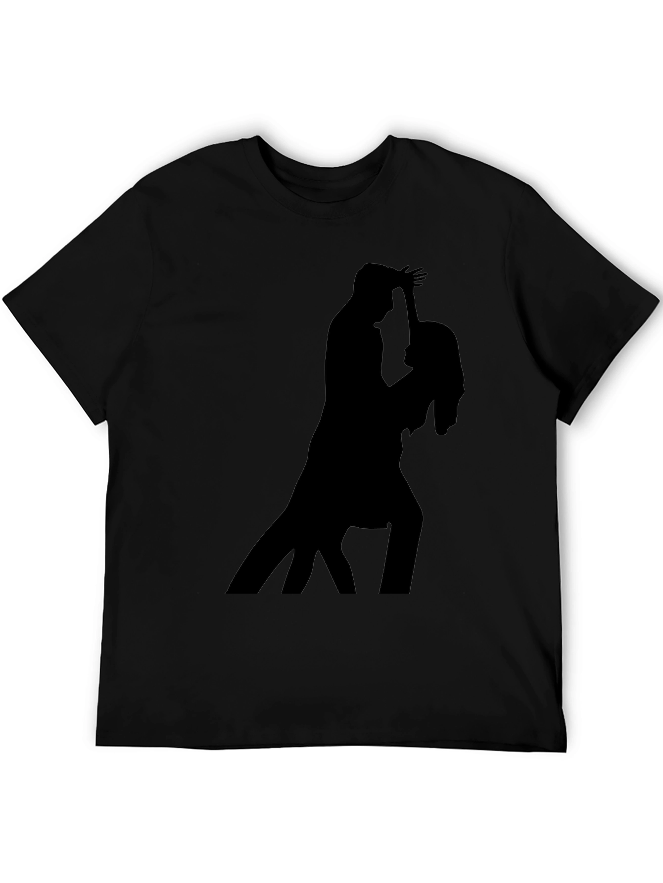 Silhouette Dance Graphic Tee - Black T-Shirt