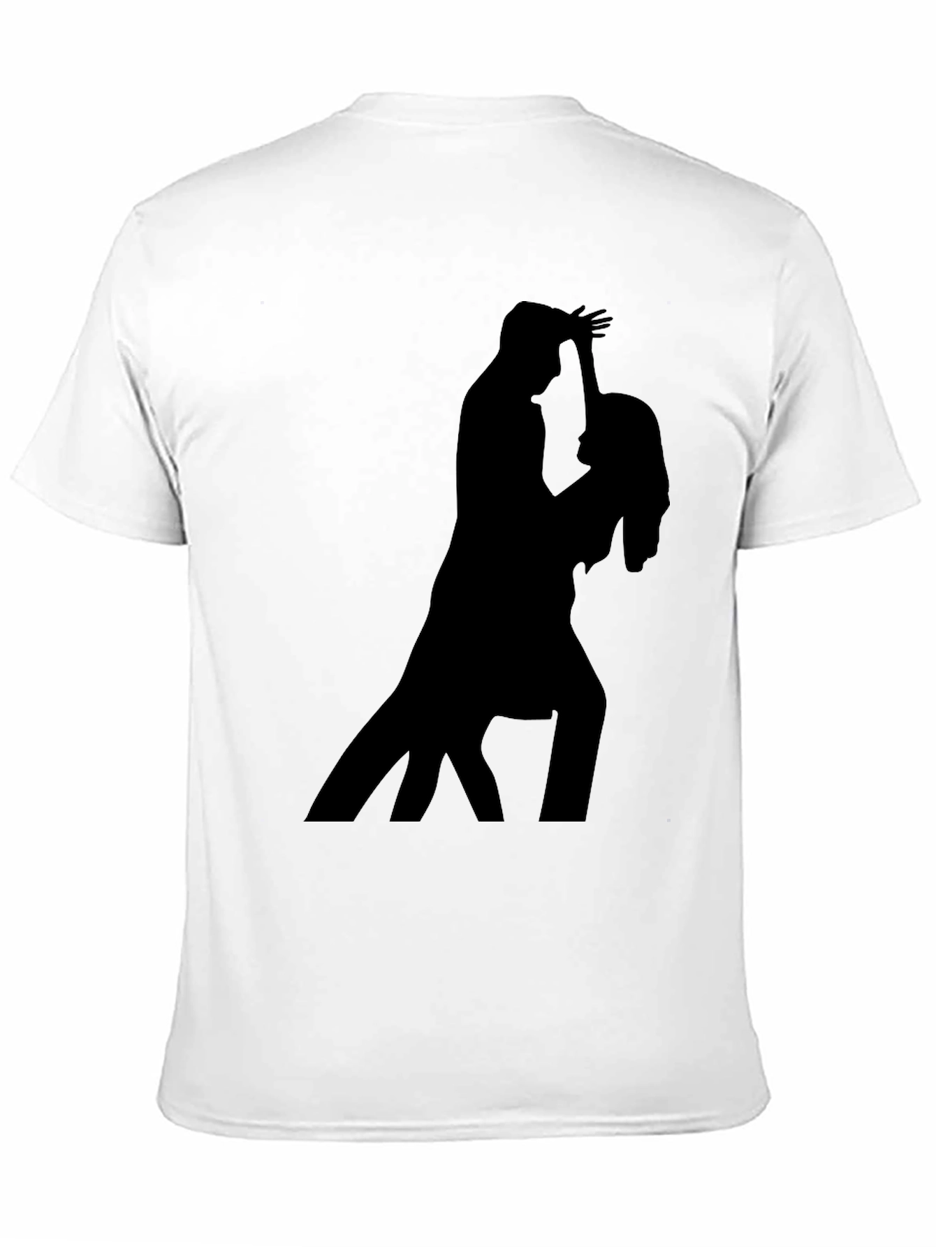 Silhouette Dance Graphic Tee - Black T-Shirt