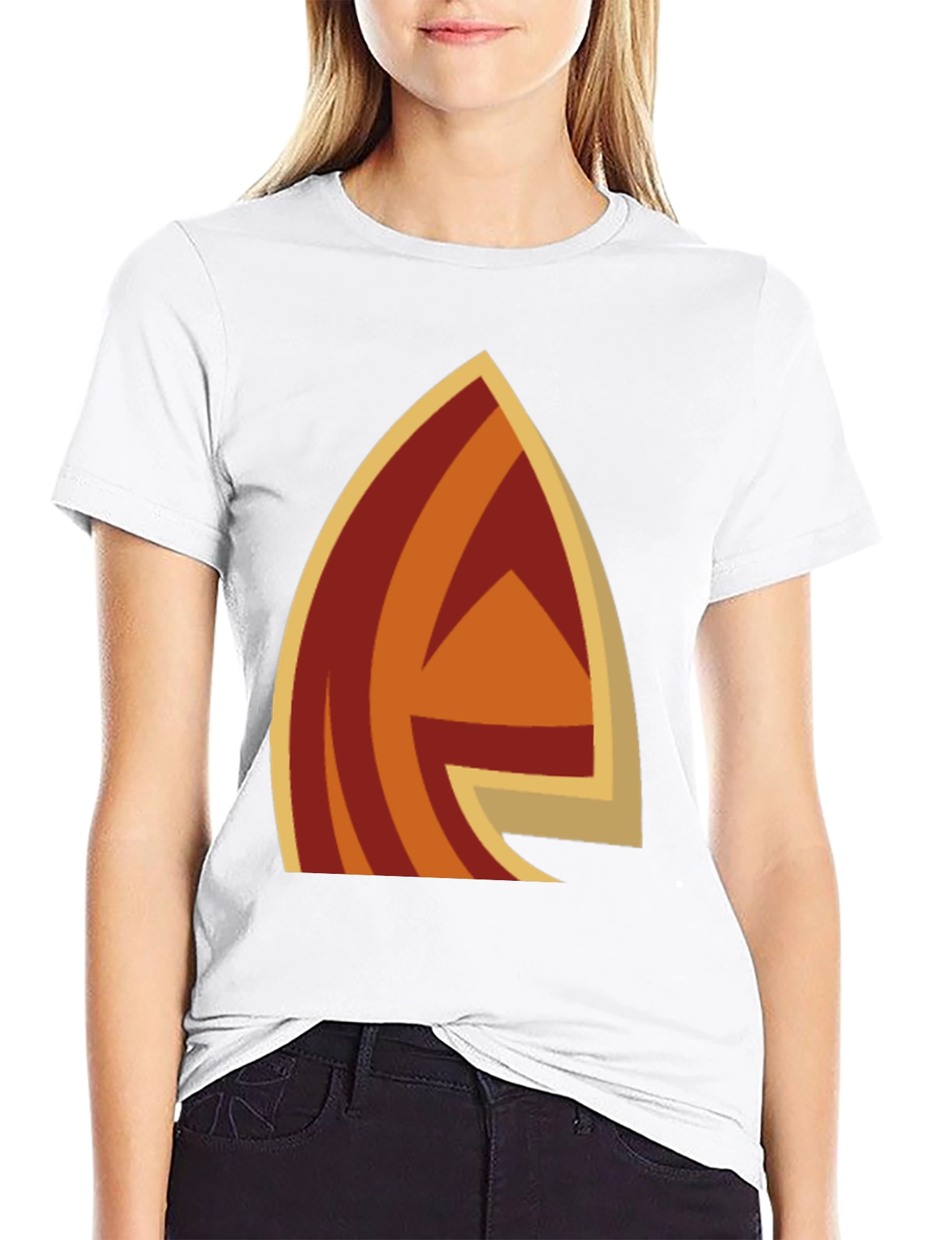Retro Arrow Graphic Black T-Shirt