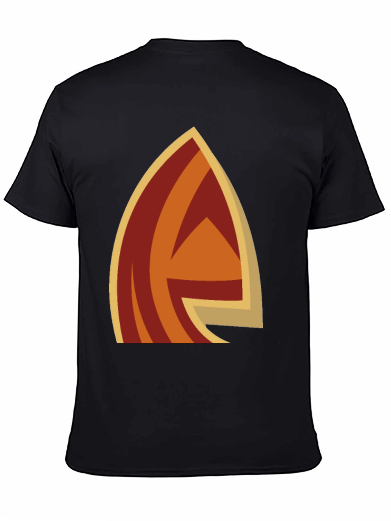 Retro Arrow Graphic Black T-Shirt