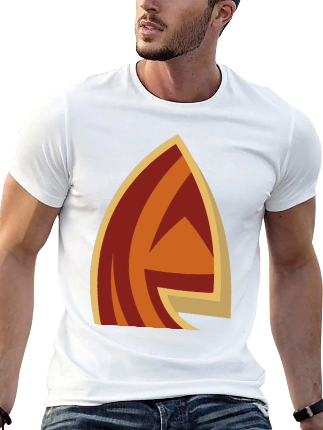 Retro Arrow Graphic Black T-Shirt