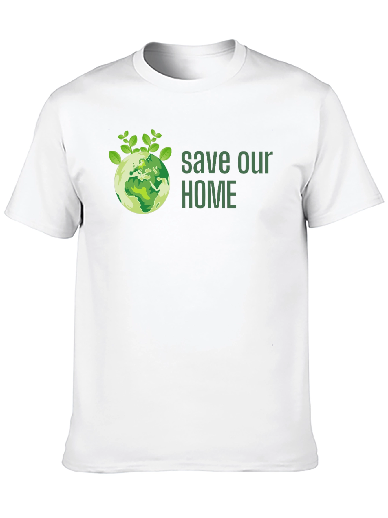 Eco-Friendly Save Our Home Graphic Tee