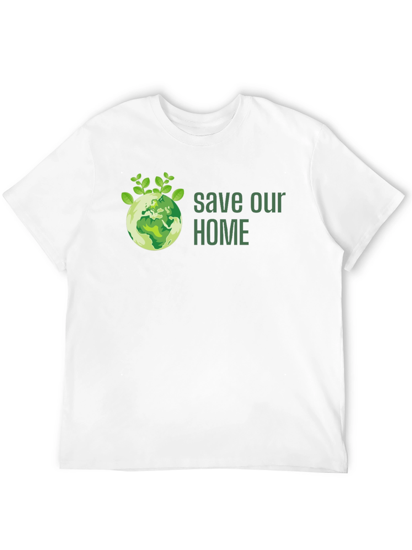 Eco-Friendly Save Our Home Graphic Tee
