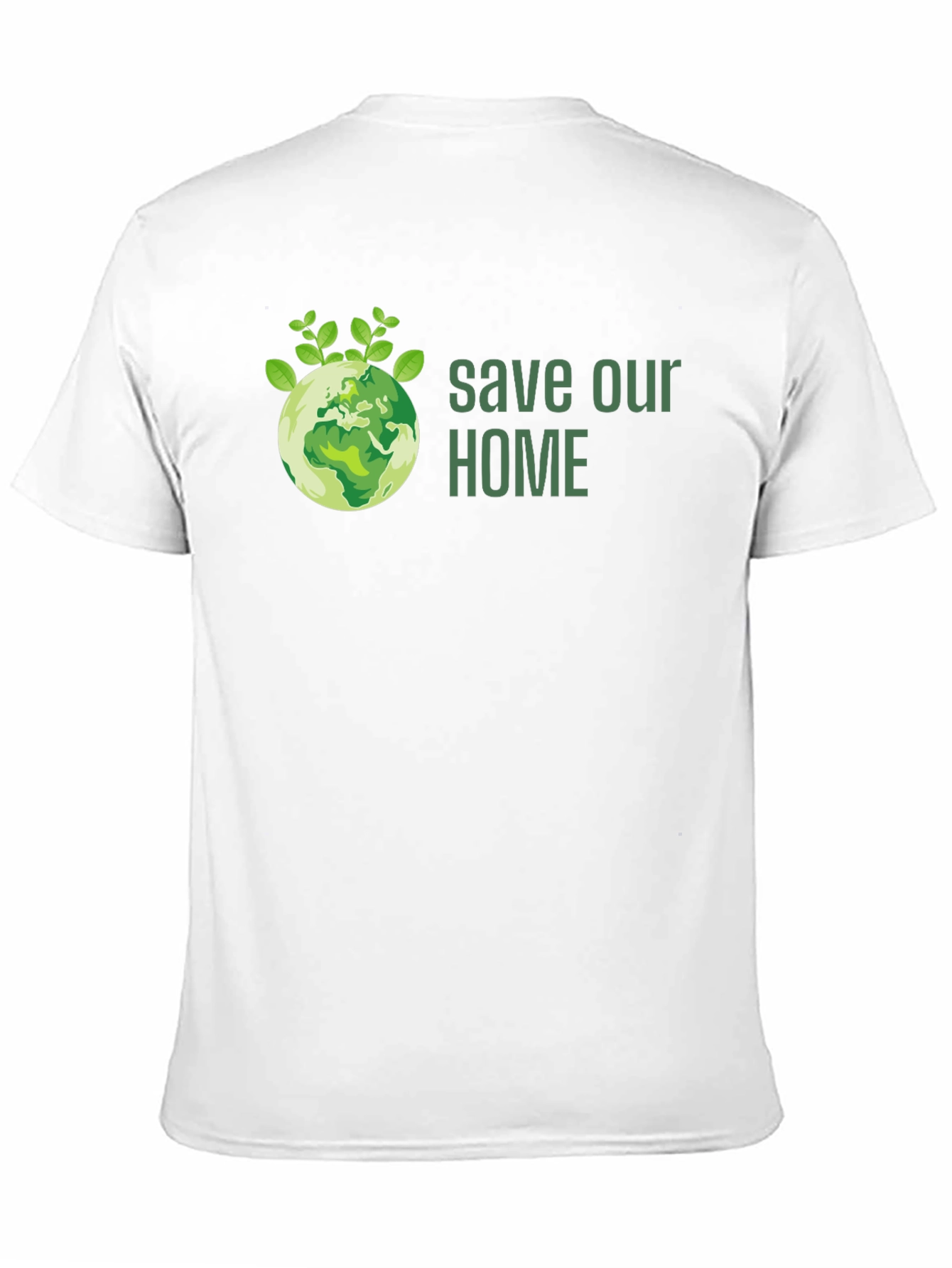 Eco-Friendly Save Our Home Graphic Tee
