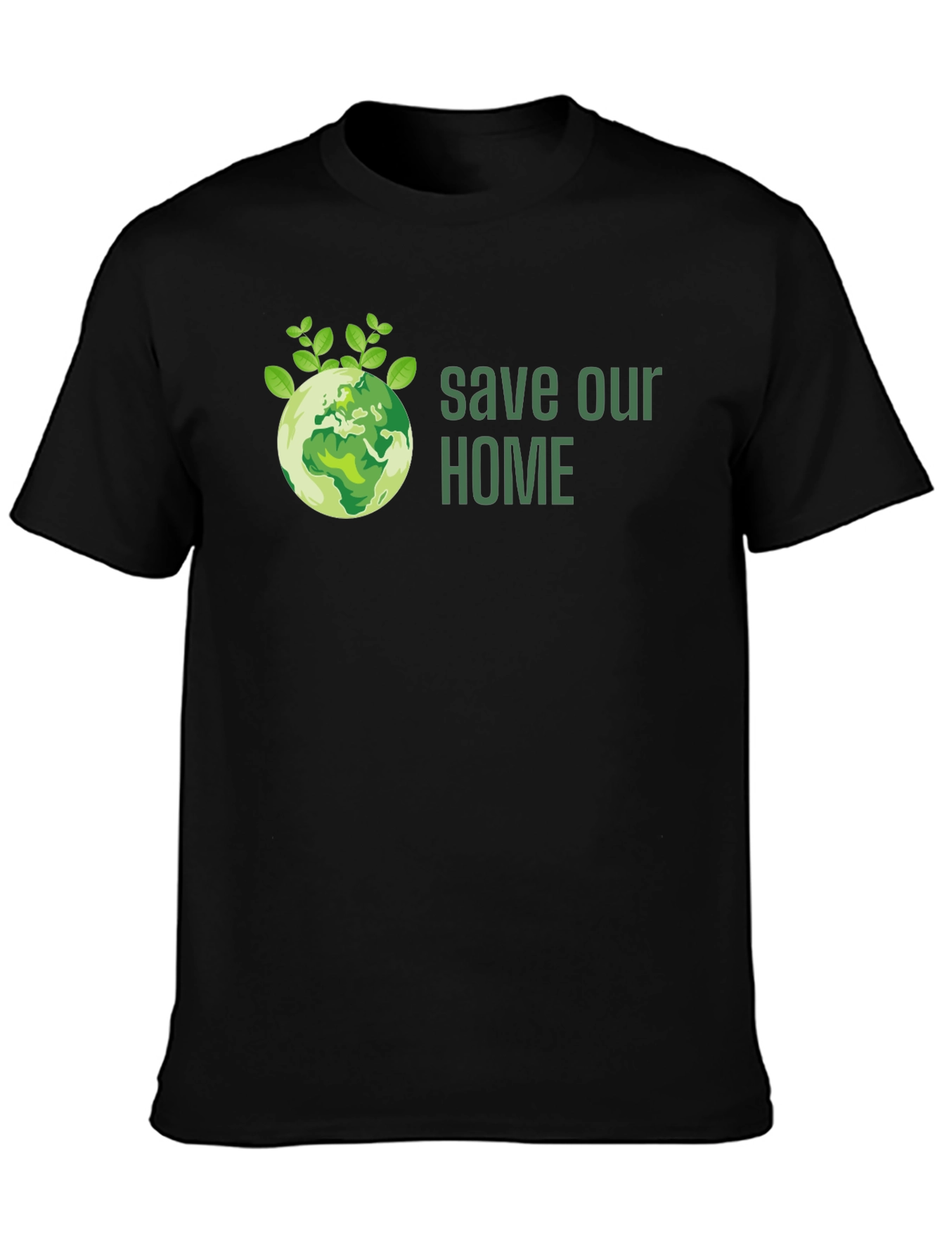 Eco-Friendly Save Our Home Graphic Tee