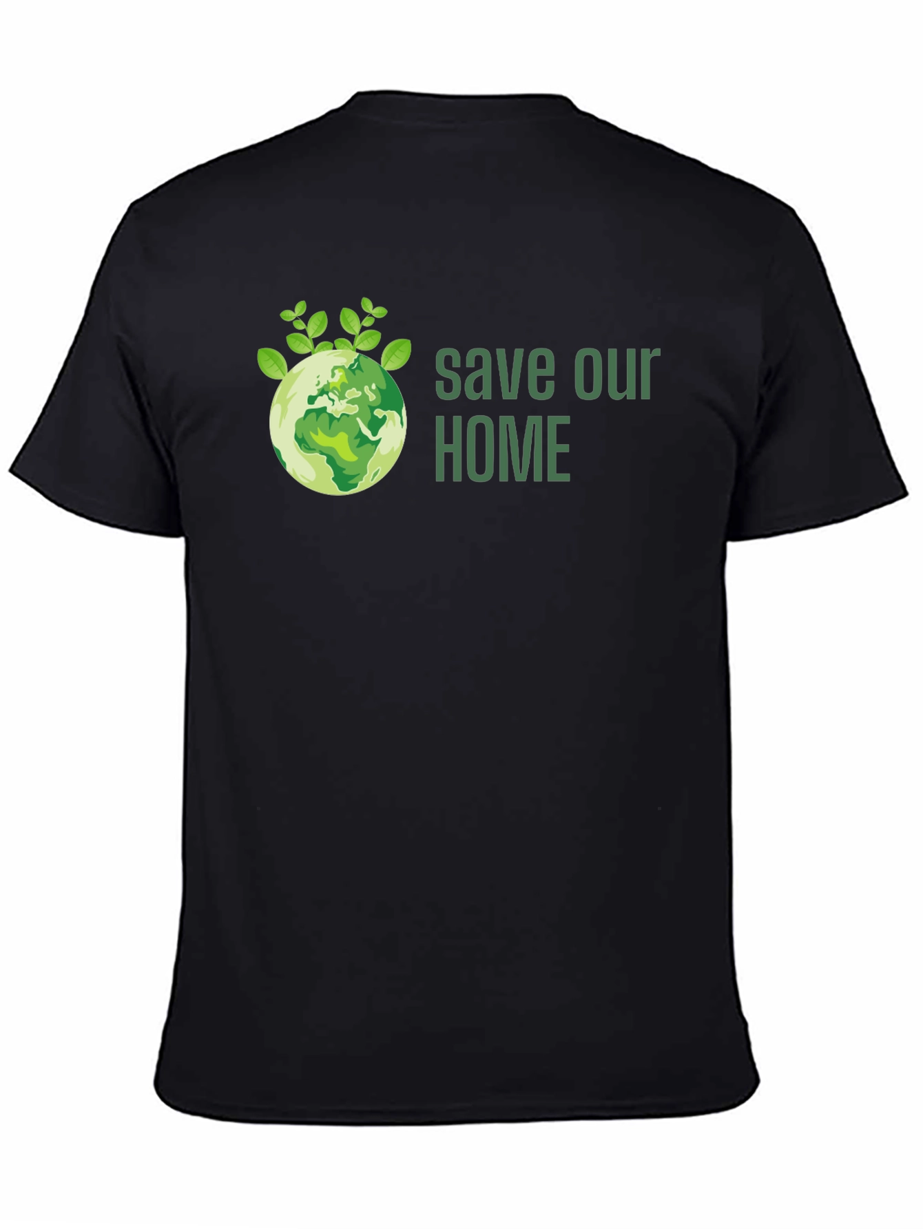 Eco-Friendly Save Our Home Graphic Tee