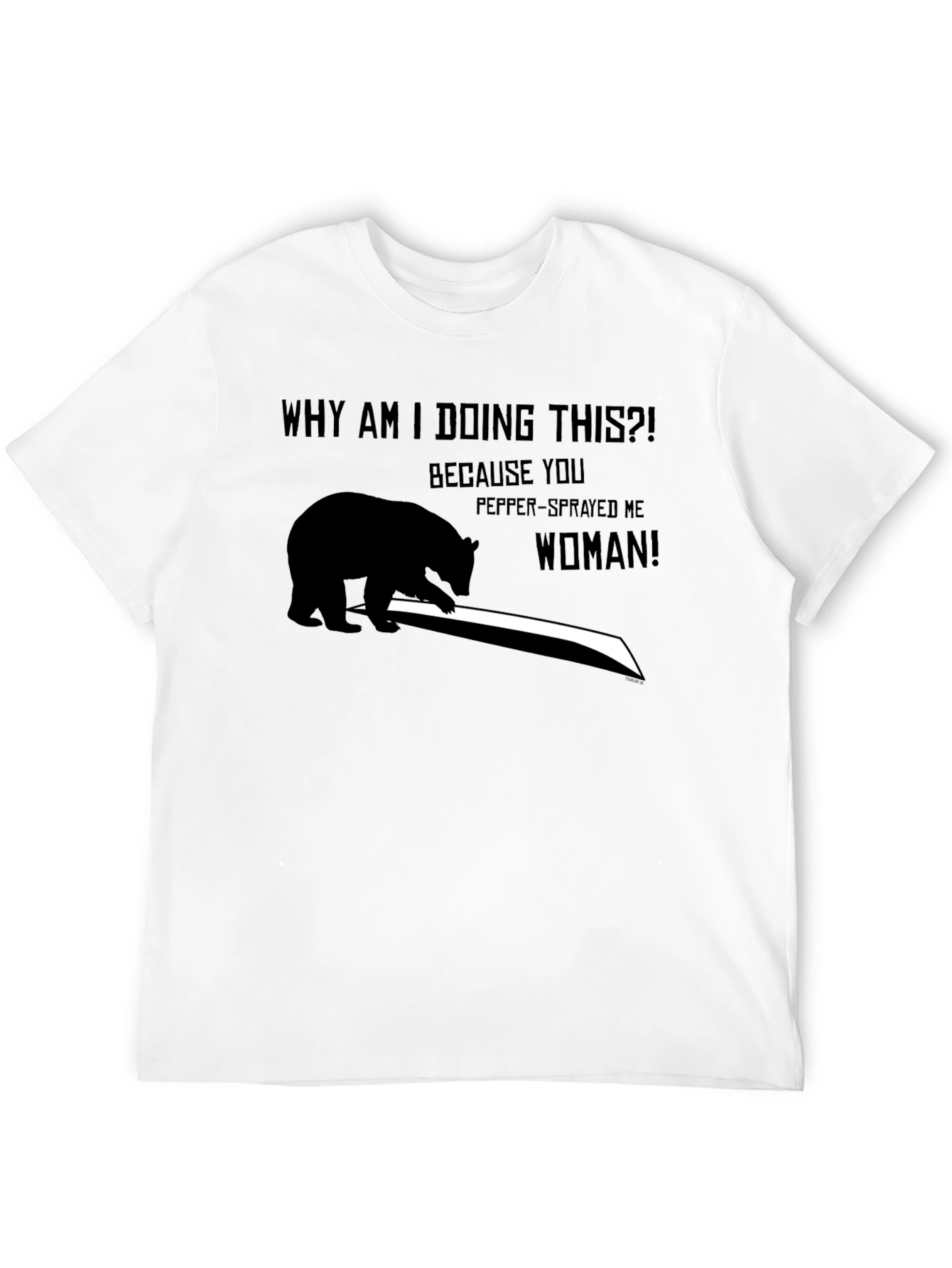 Bear Why Am I Doing This Graphic Tee