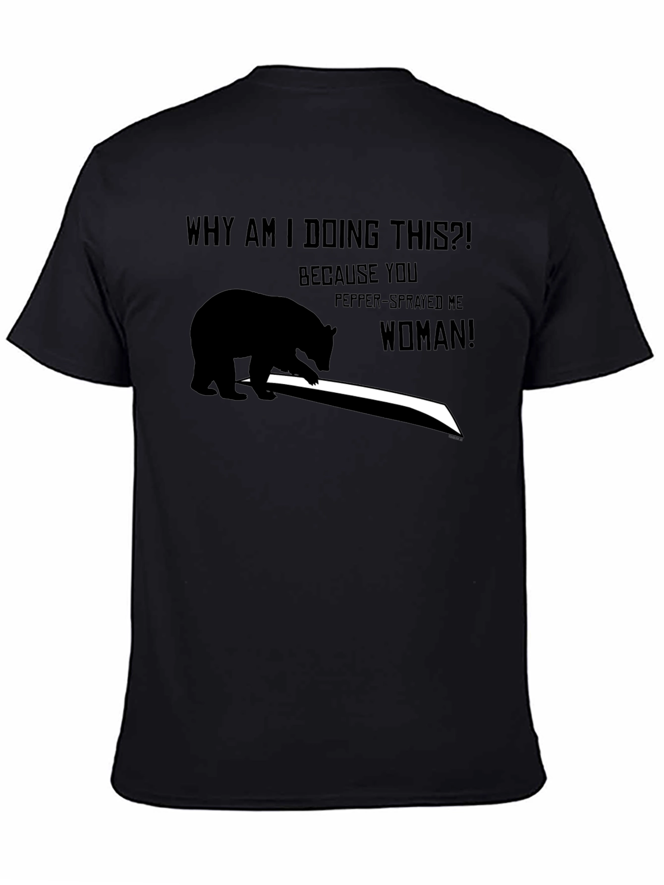 Bear Why Am I Doing This Graphic Tee