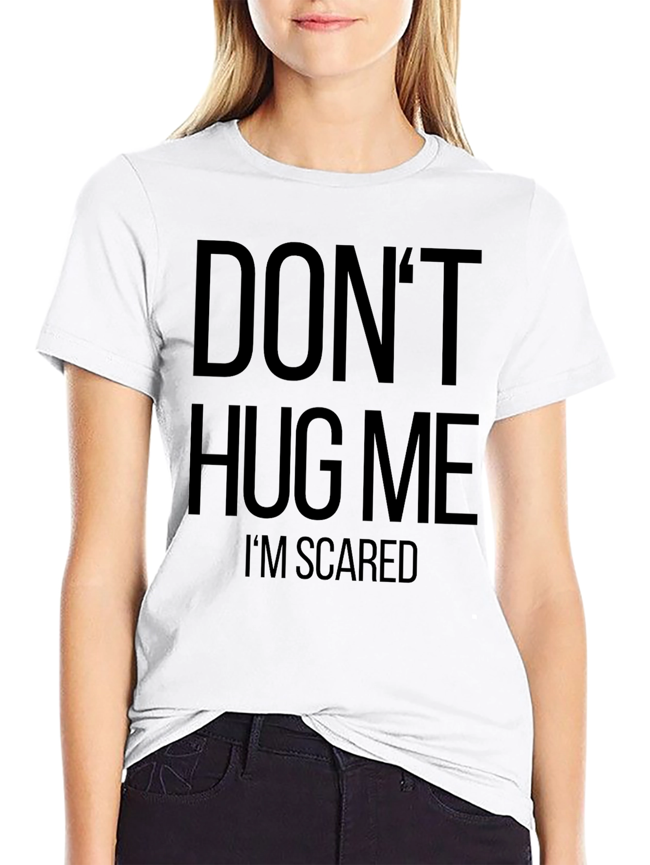 Dont Hug Me Im Scared Graphic Tee