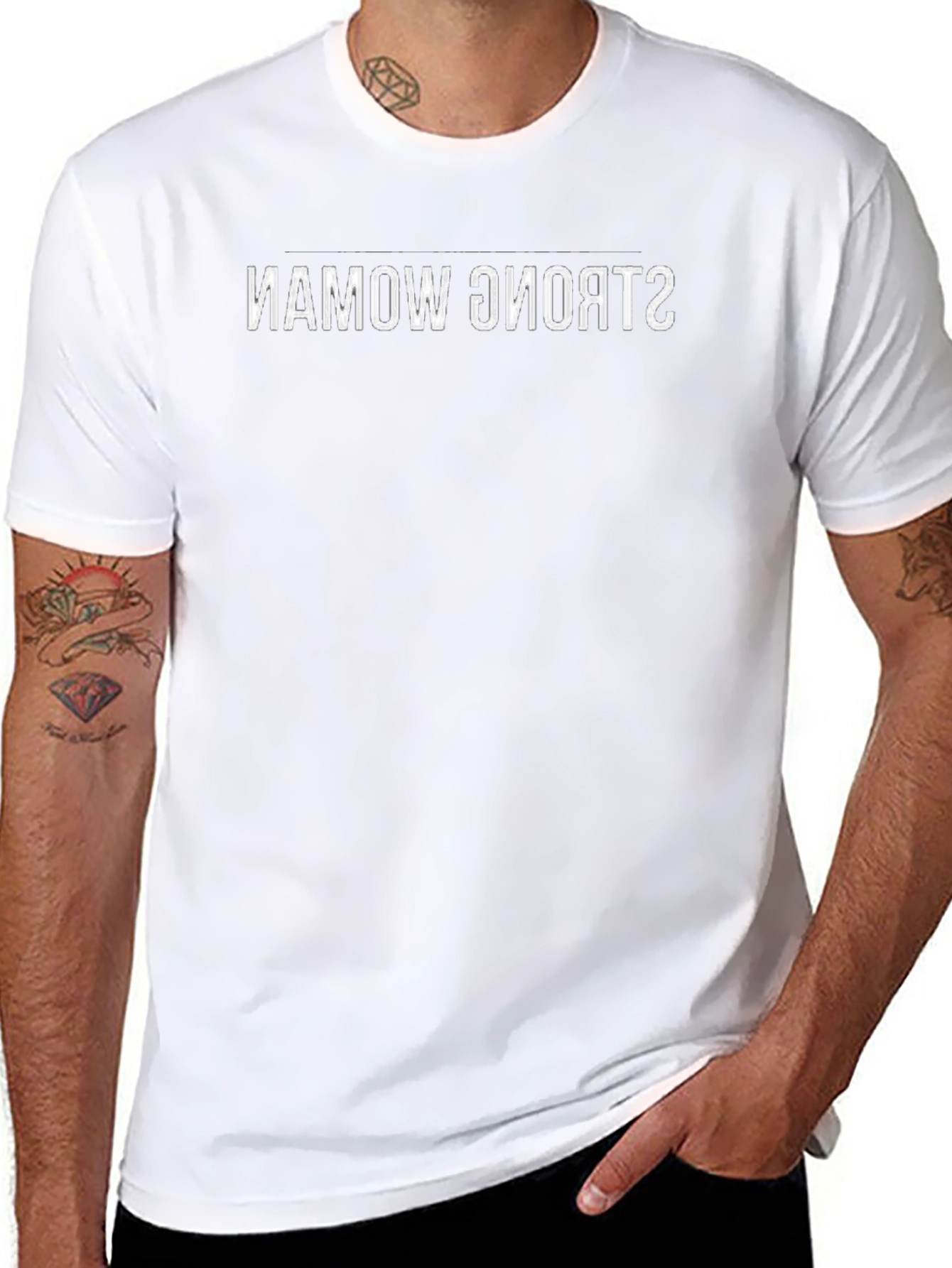 Strong Woman Graphic T-Shirt - Classic Fit