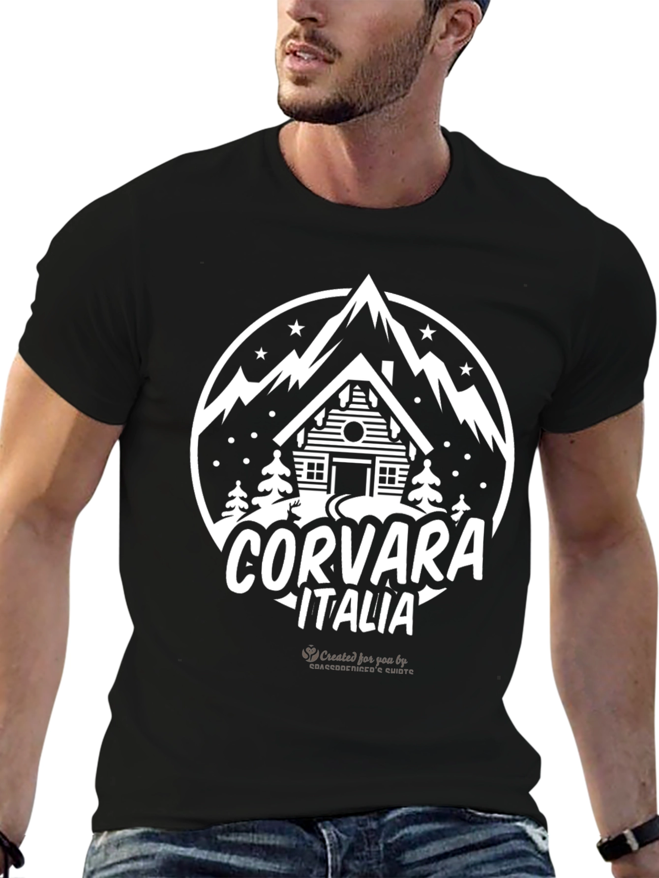 Corvara Italia Mountain Cabin T-Shirt