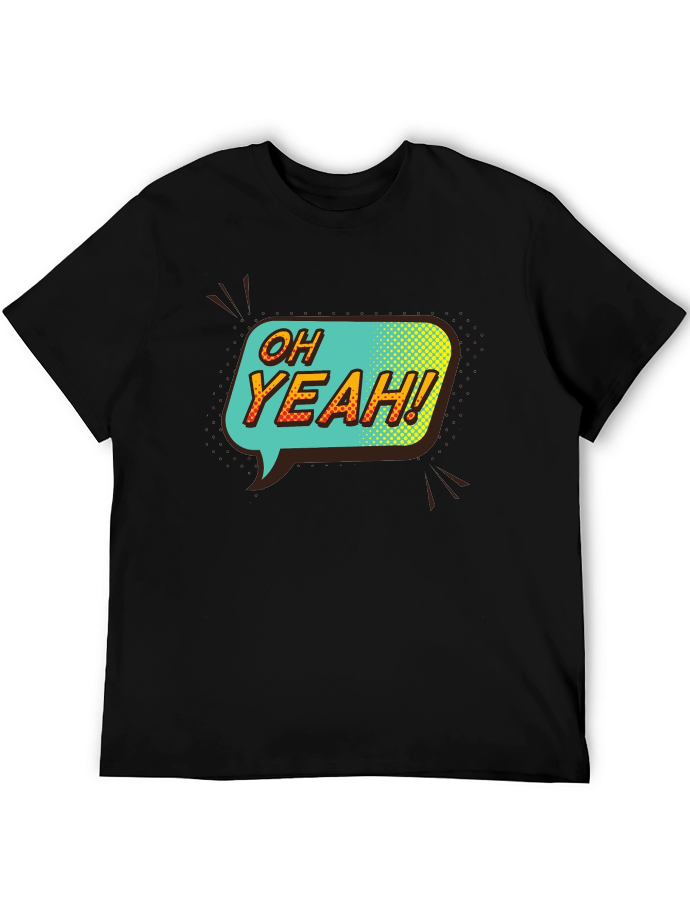 Oh Yeah! Graphic Print T-Shirt