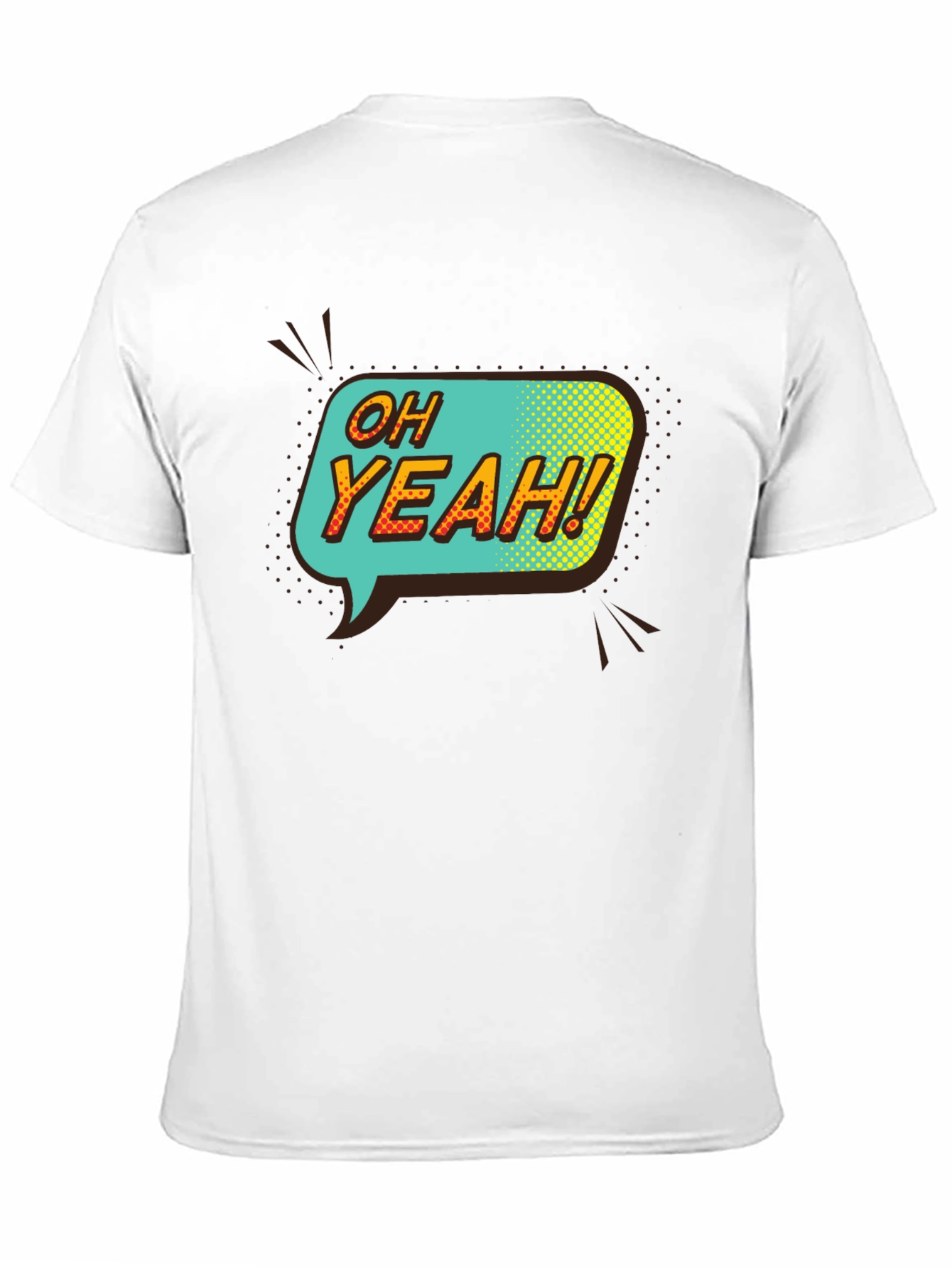 Oh Yeah! Graphic Print T-Shirt