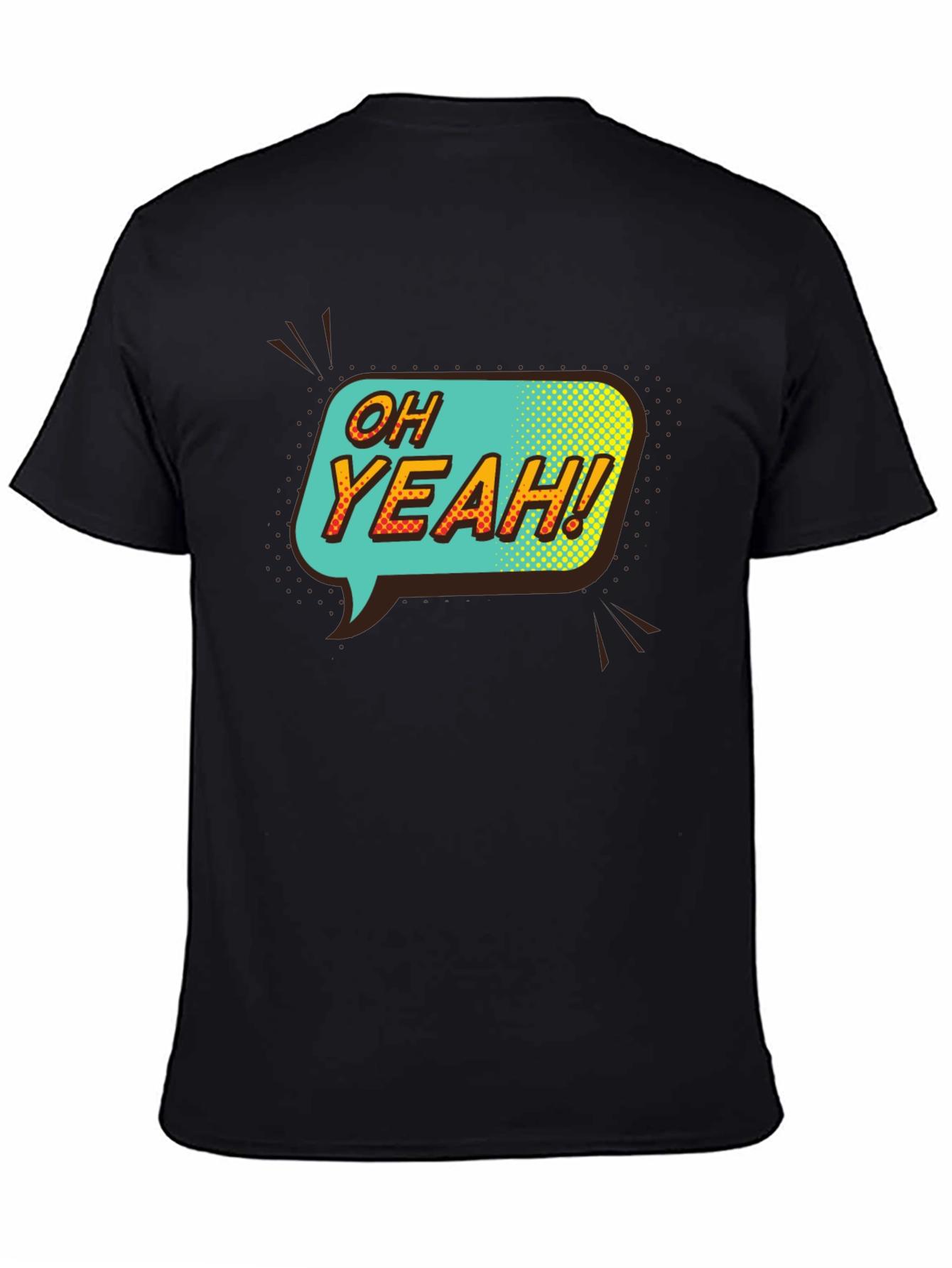 Oh Yeah! Graphic Print T-Shirt