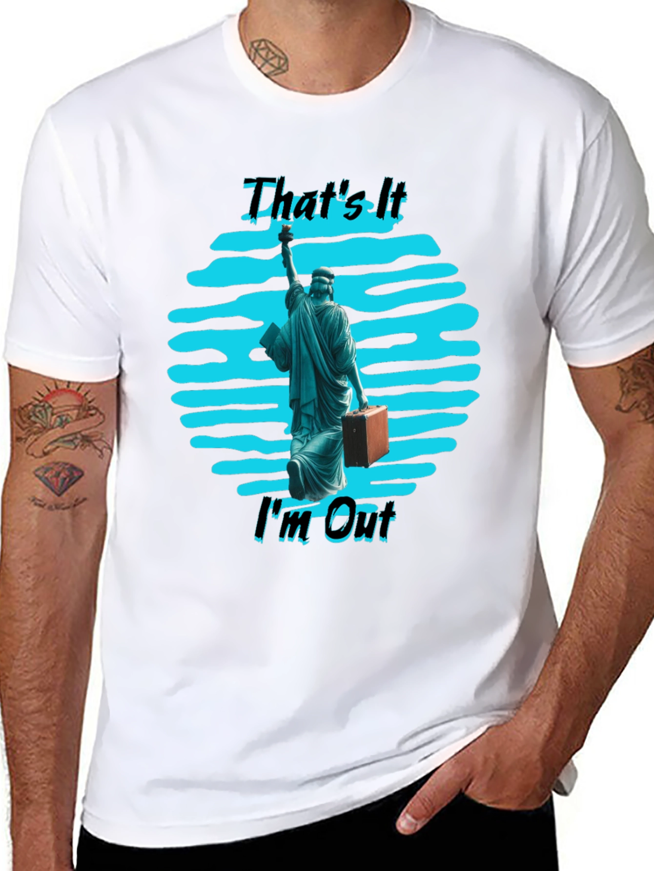 Statue of Liberty Leaving T-Shirt