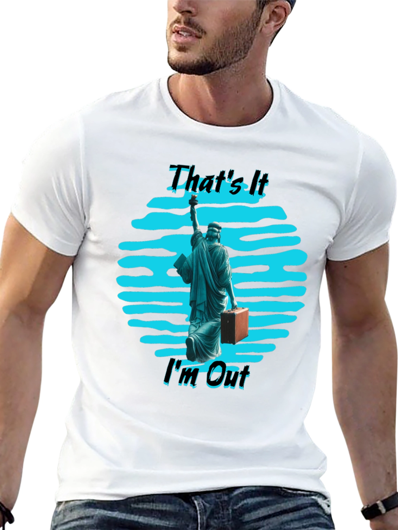 Statue of Liberty Leaving T-Shirt