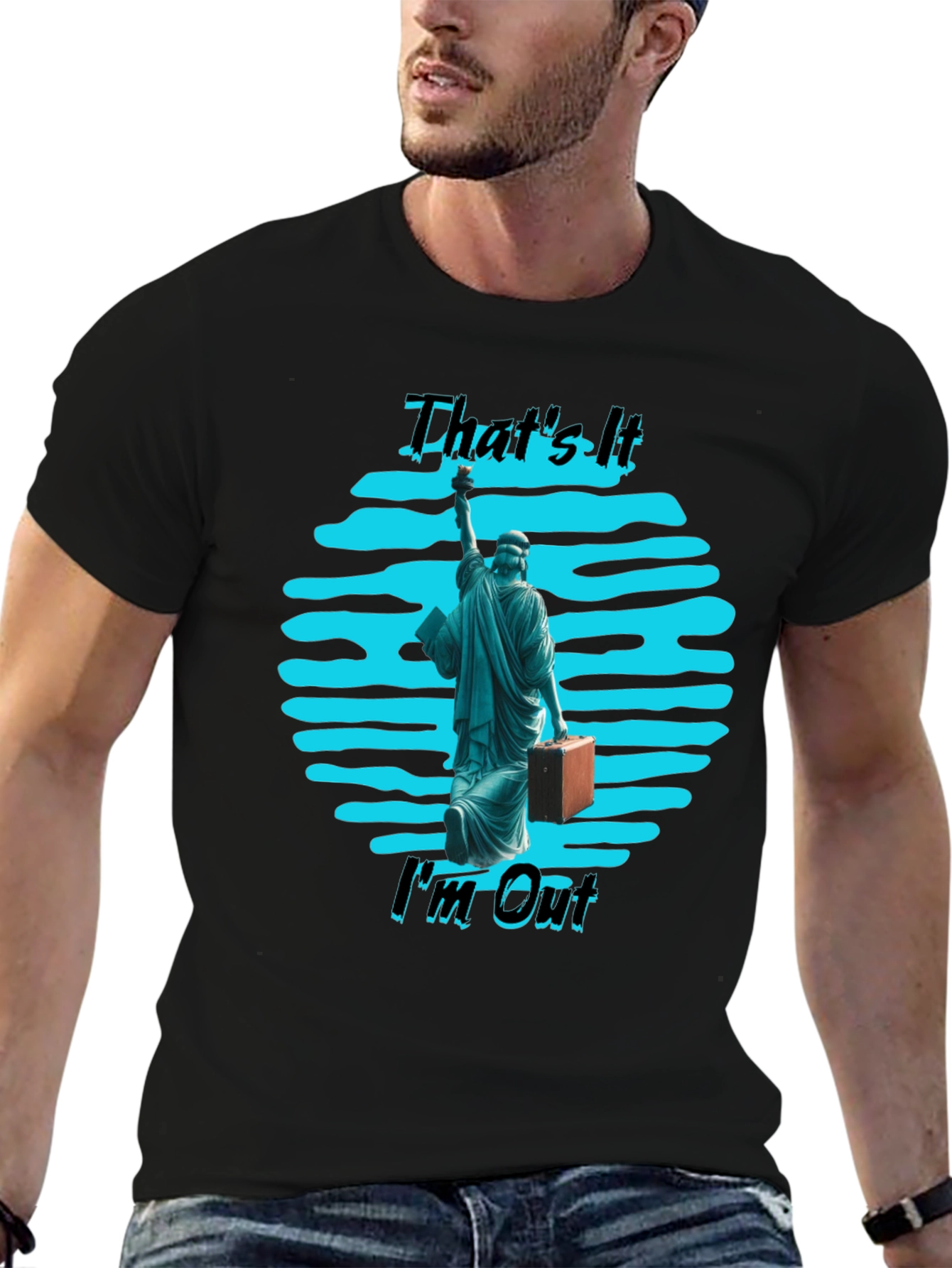 Statue of Liberty Leaving T-Shirt