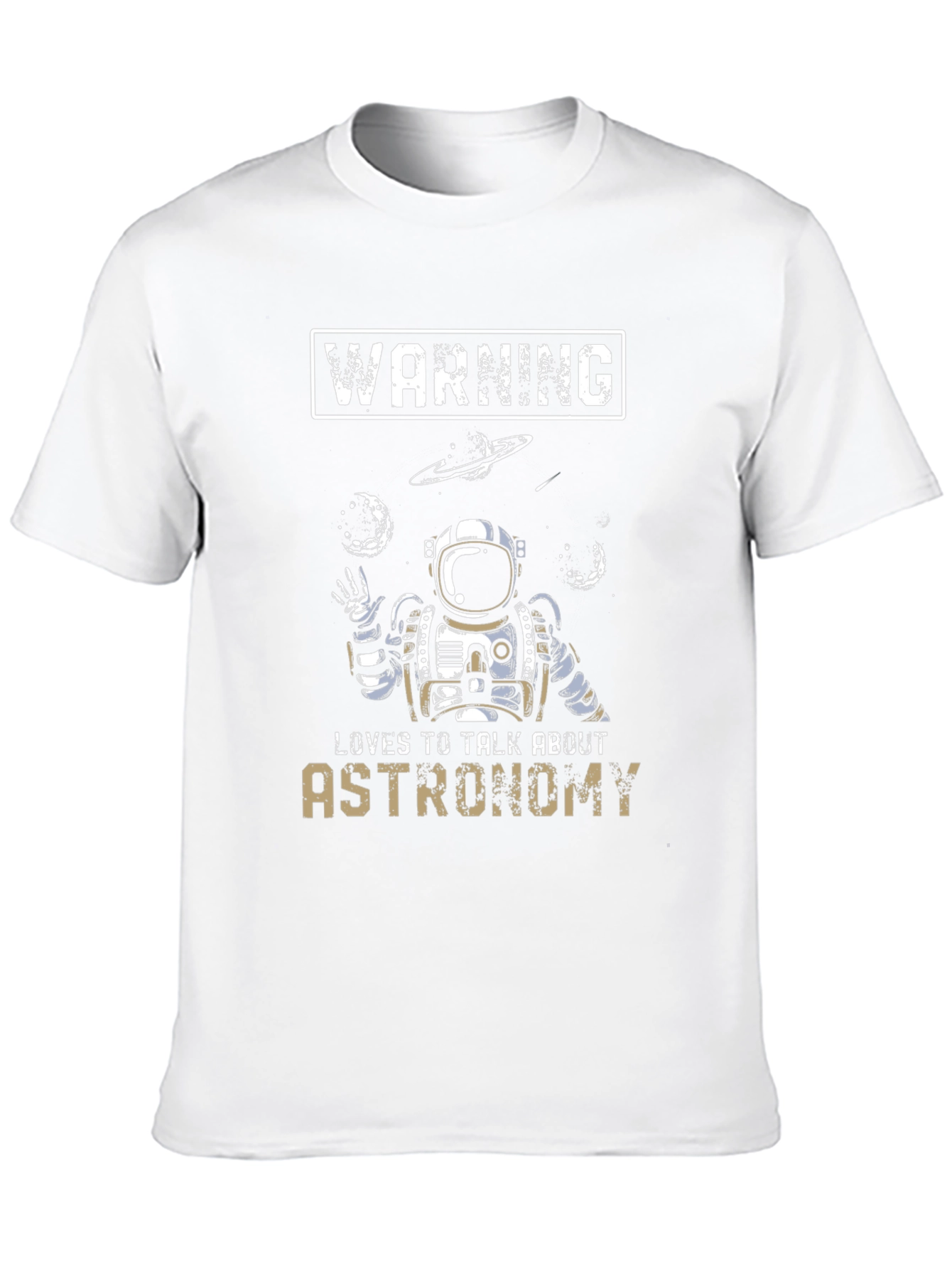 Astronomy Lover T-Shirt - Space Astronaut Design