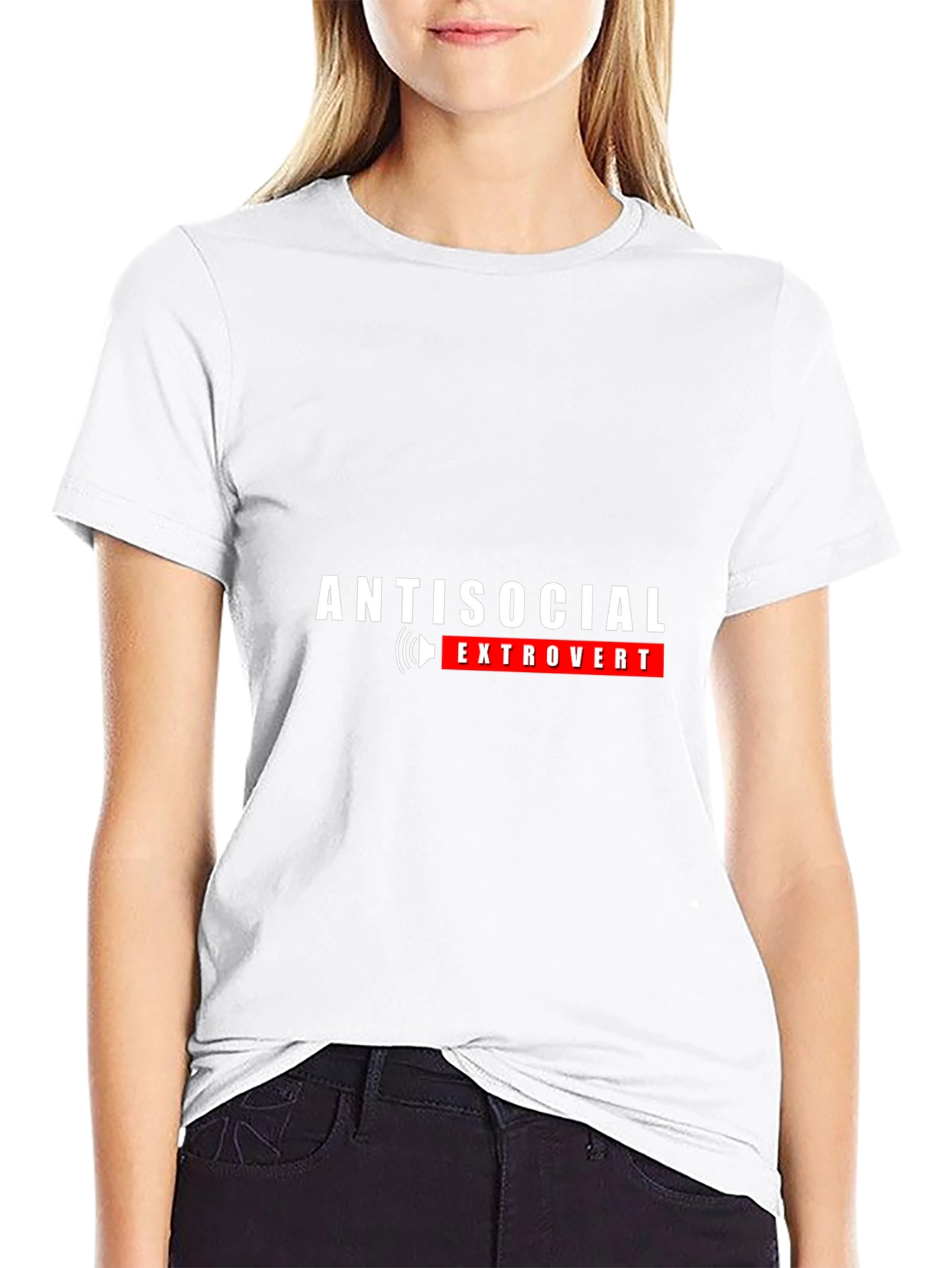Antisocial Extrovert Graphic T-Shirt