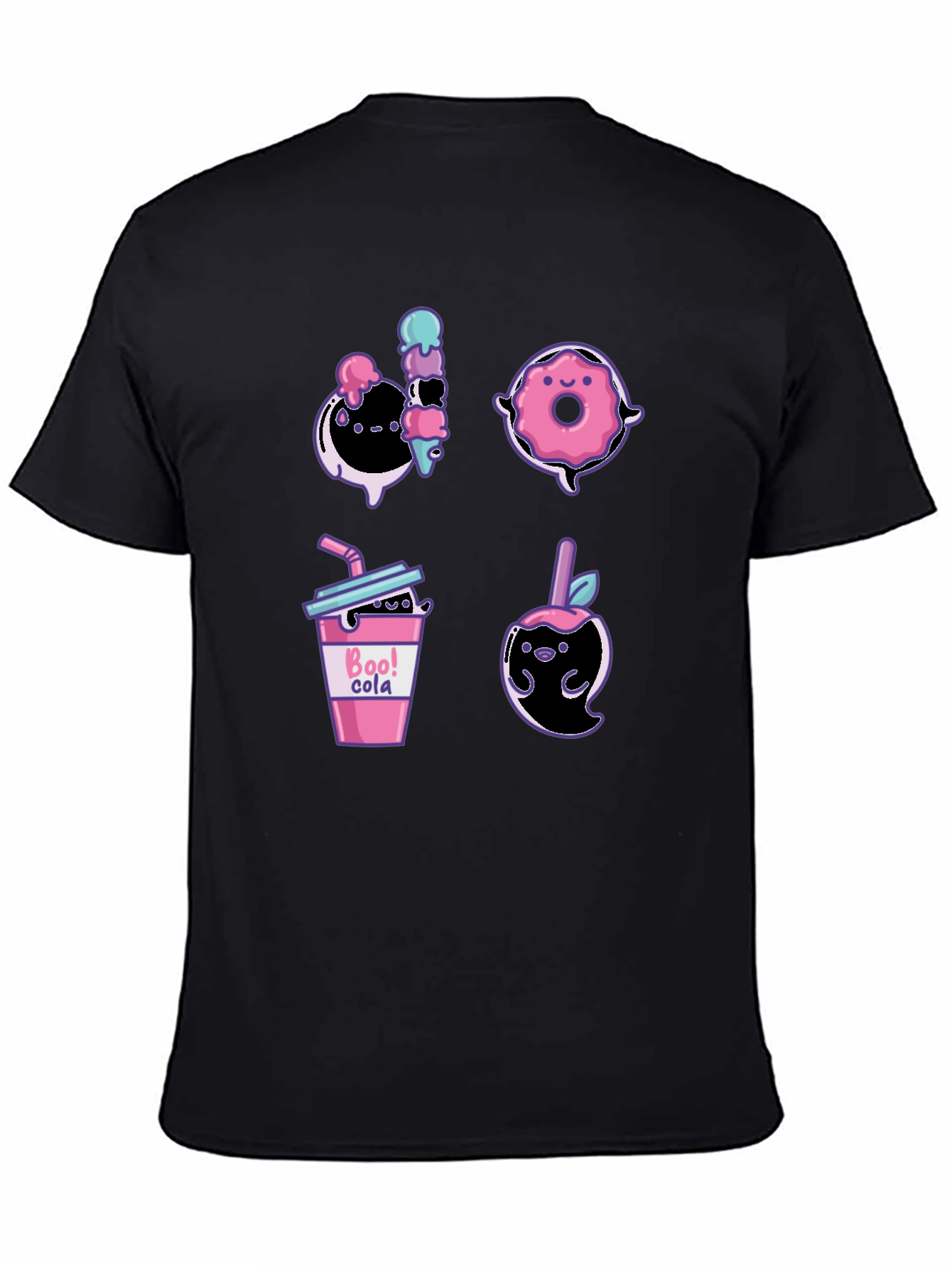 Cute Ghost Dessert T-Shirt Fun Halloween Apparel