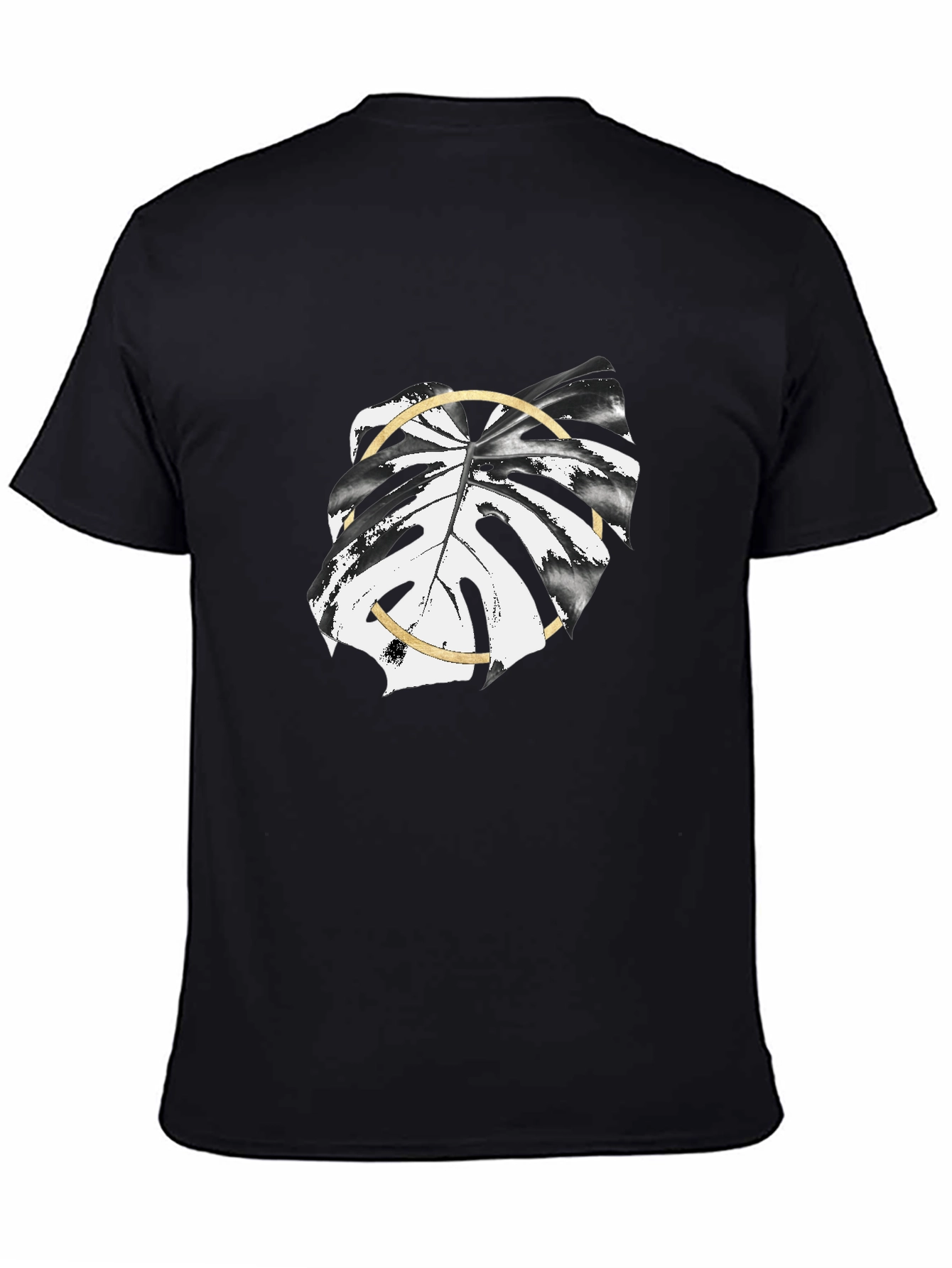 Modern Monstera Leaf Graphic T-Shirt