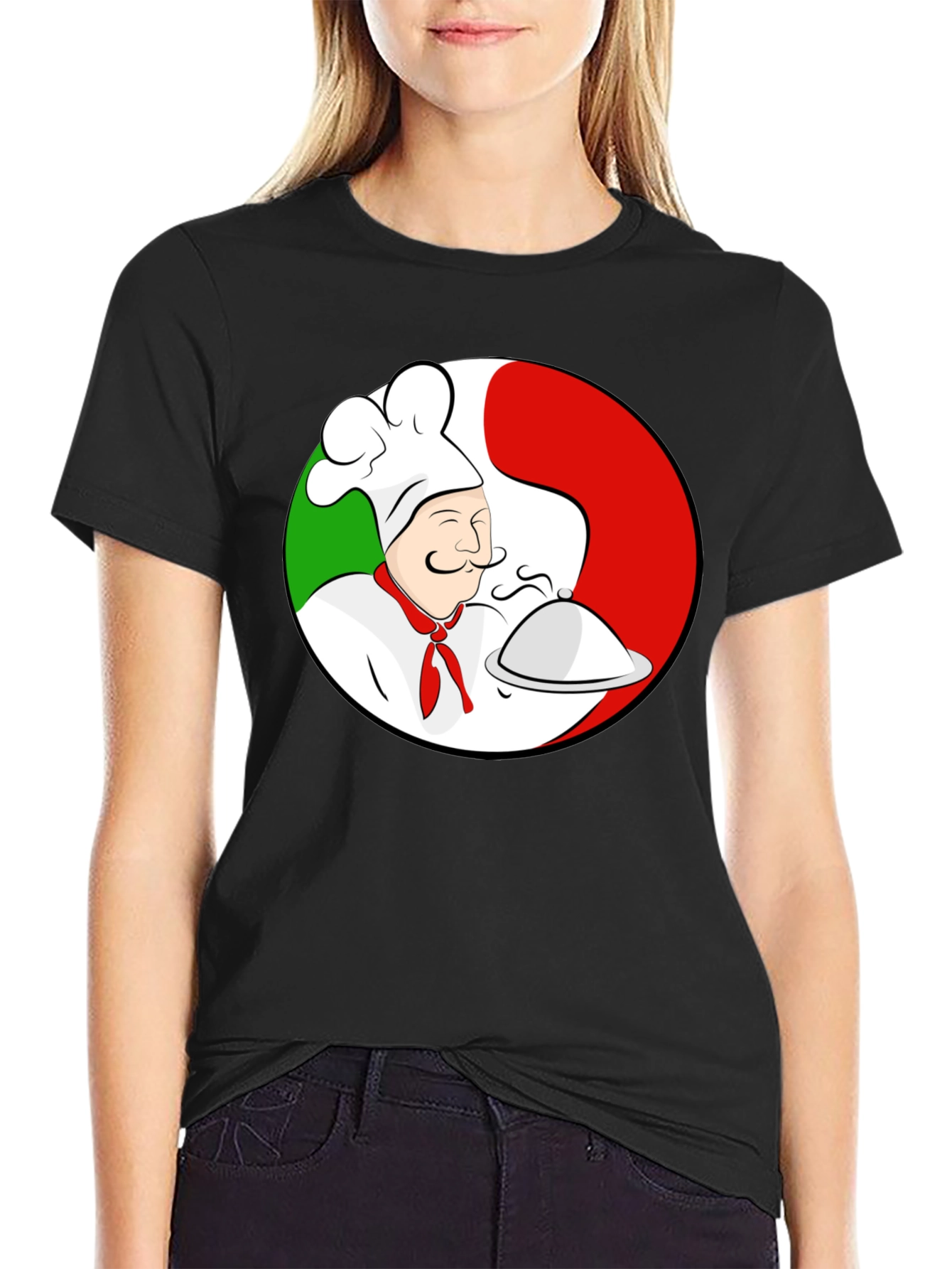 Chef Italian Flag T-Shirt
