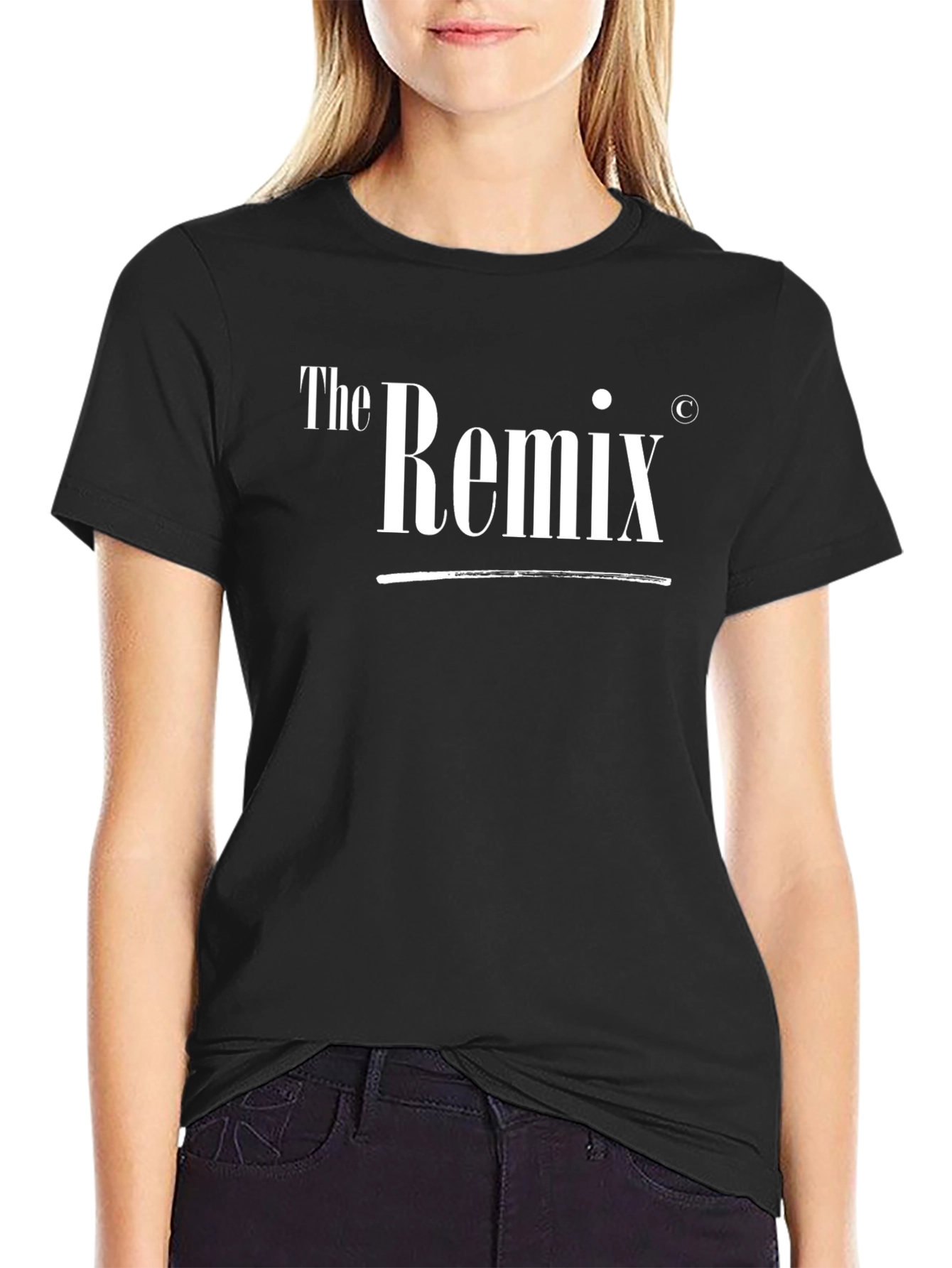 The Remix Black Graphic T-Shirt