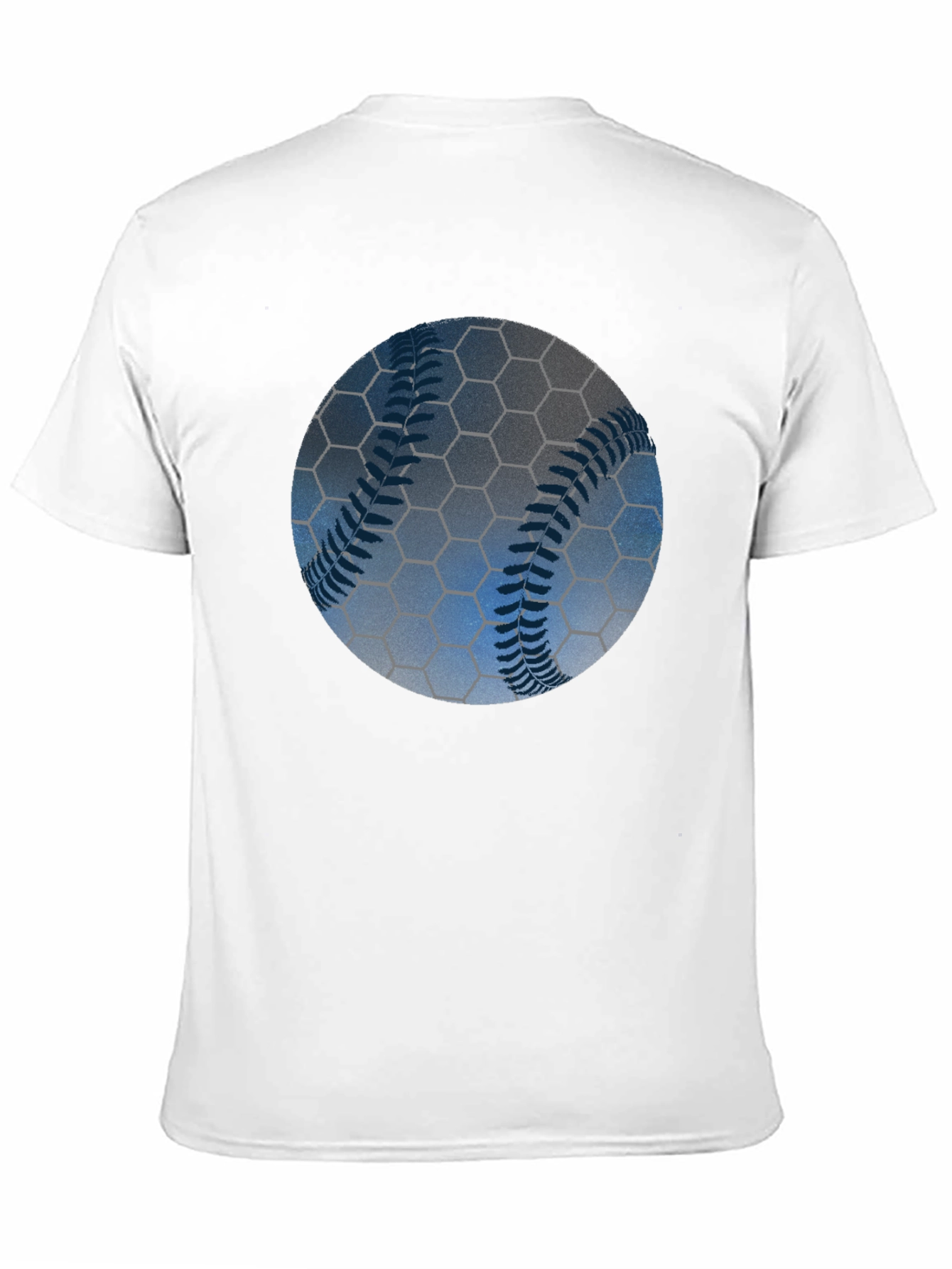 Baseball Hexagon Print Tee