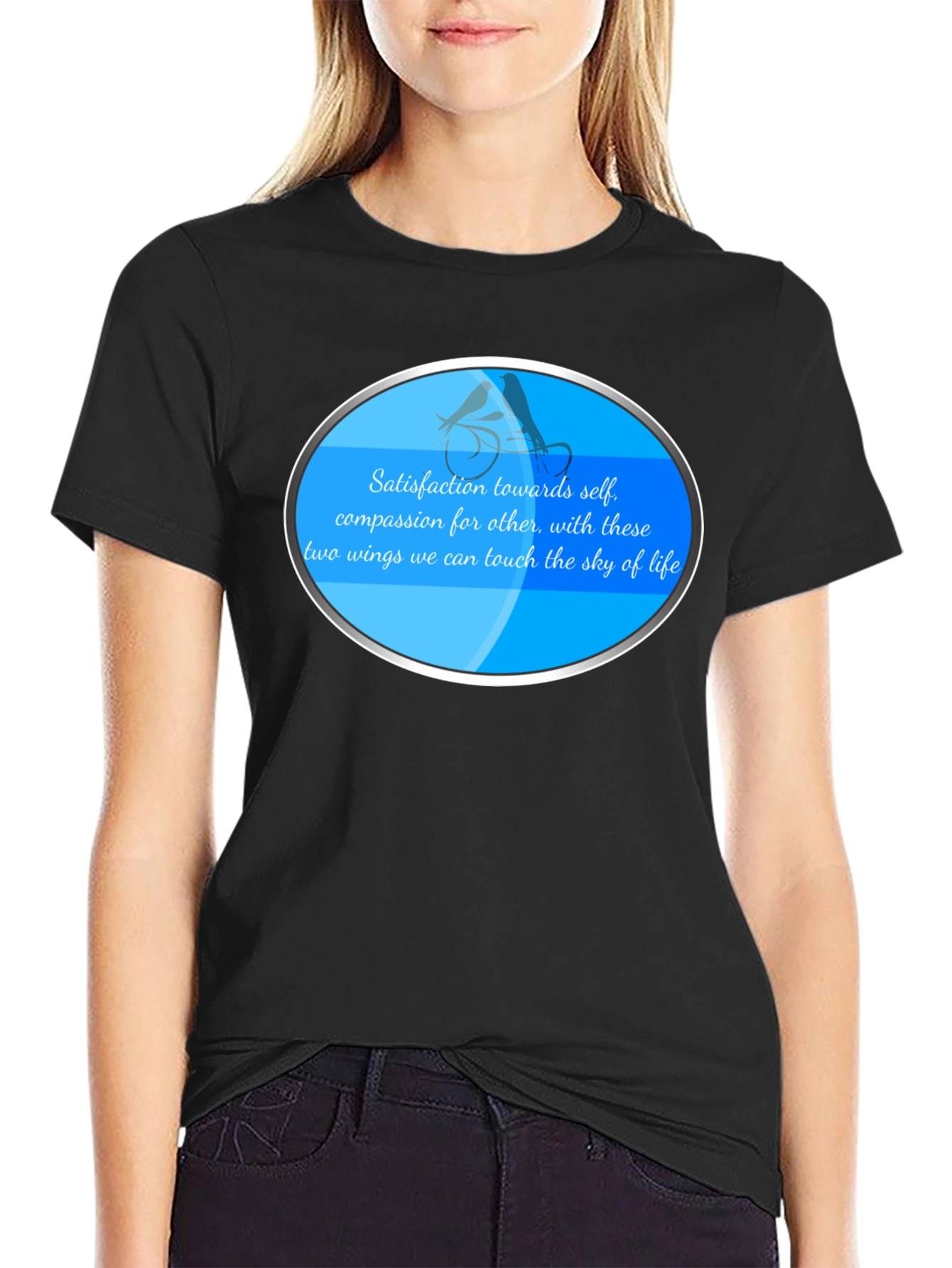 Inspirational Bird T-Shirt - Sky of Life