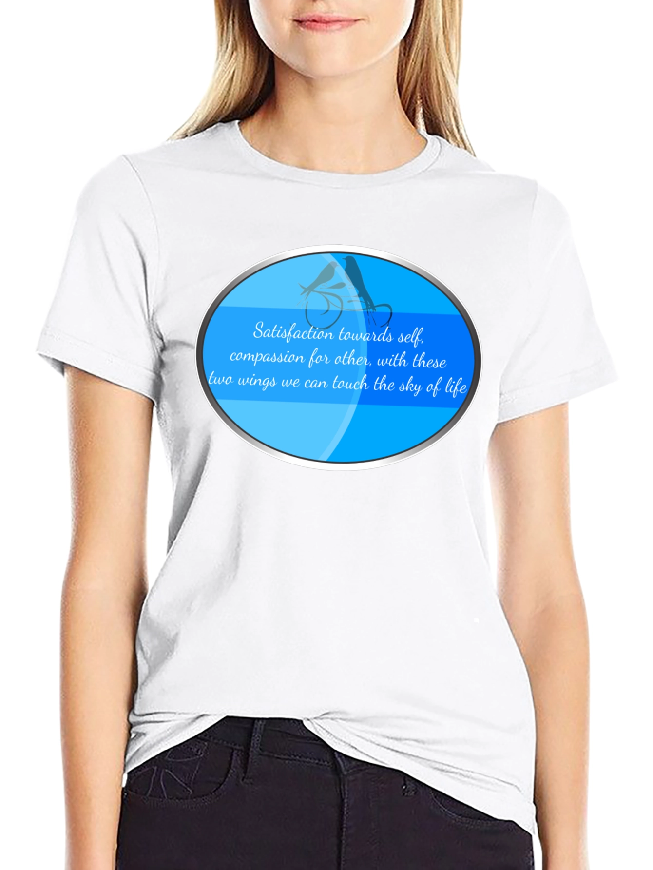 Inspirational Bird T-Shirt - Sky of Life