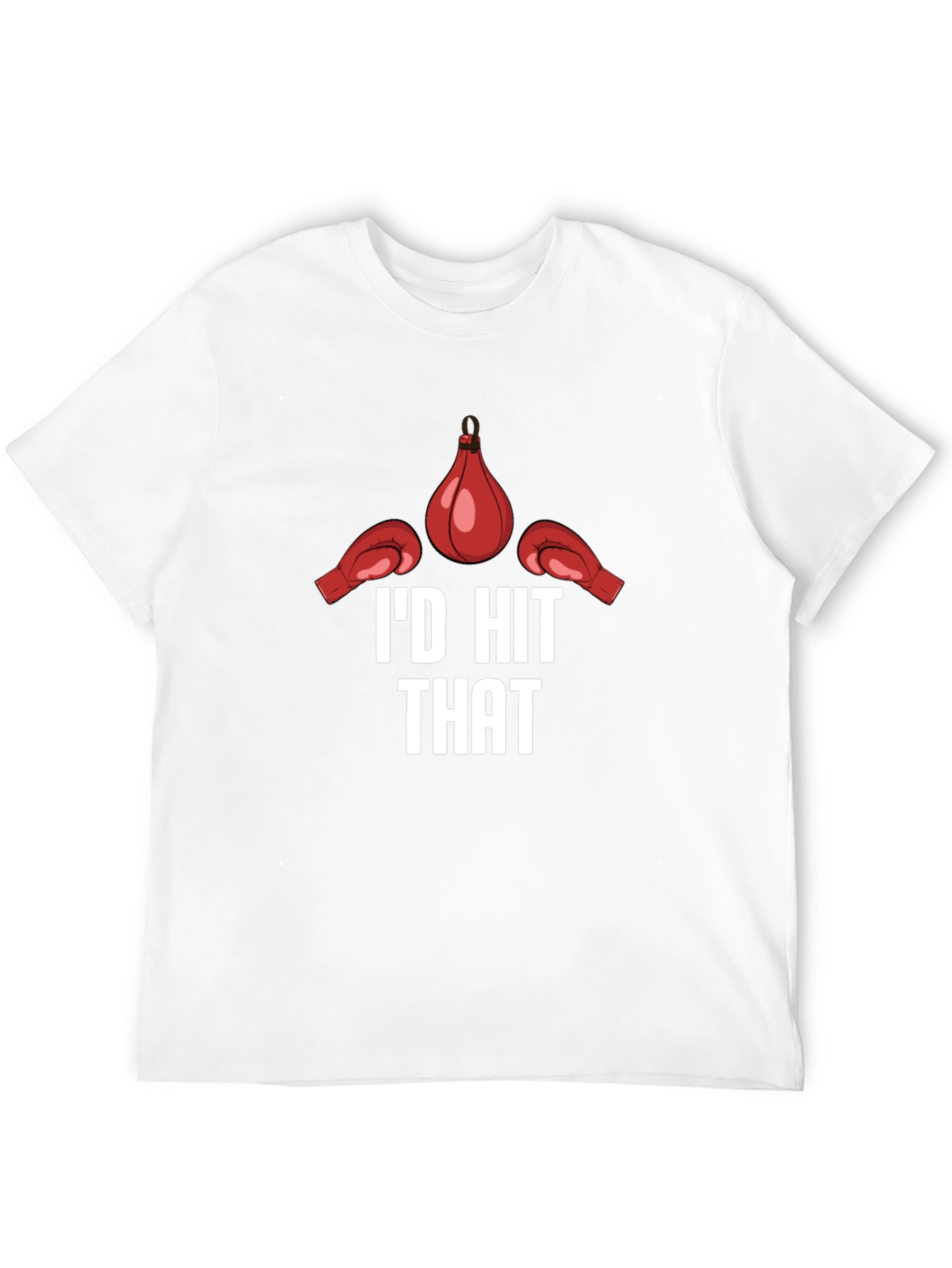 Id Hit That Boxing Graphic Tee