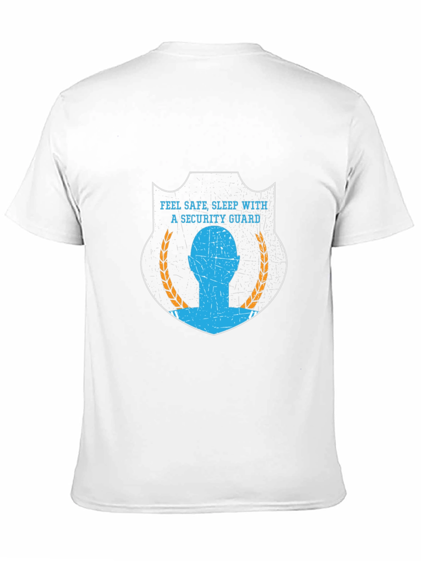 Security Guard Graphic Black T-Shirt