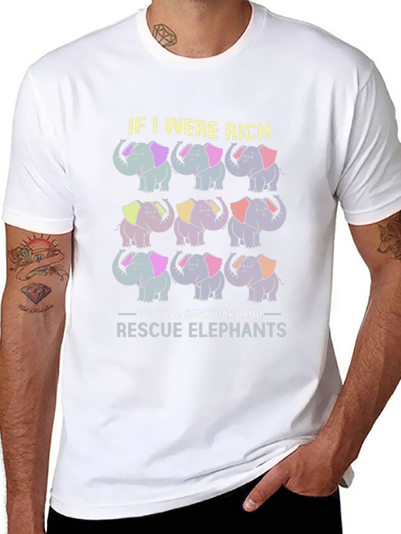 Elephant Sanctuary Rescue T-Shirt