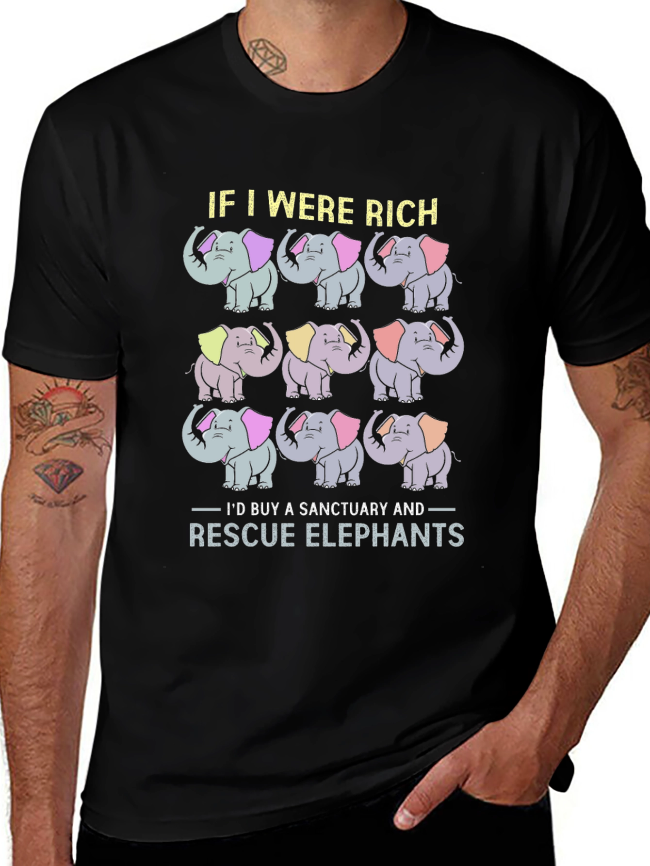 Elephant Sanctuary Rescue T-Shirt