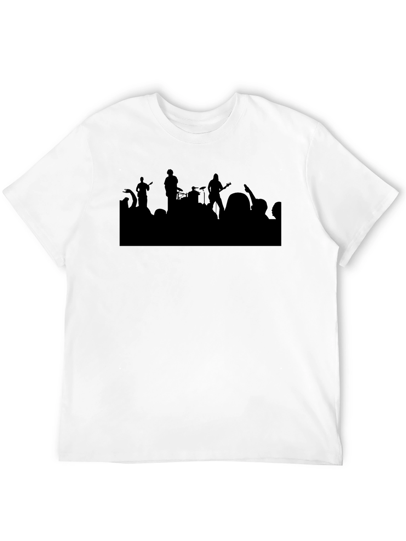 Silhouette Concert T-Shirt - Black
