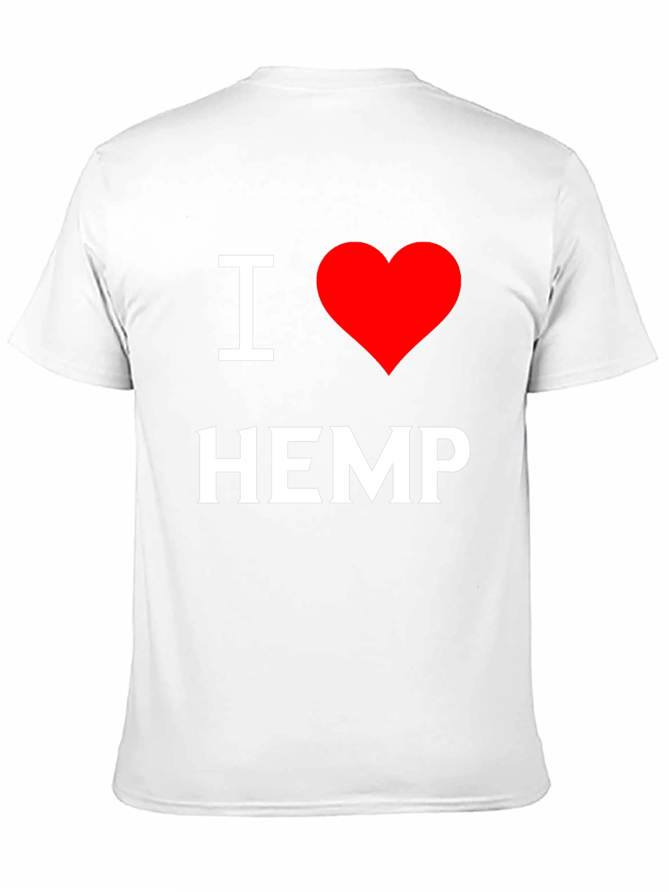 I Love Hemp T-Shirt - Black