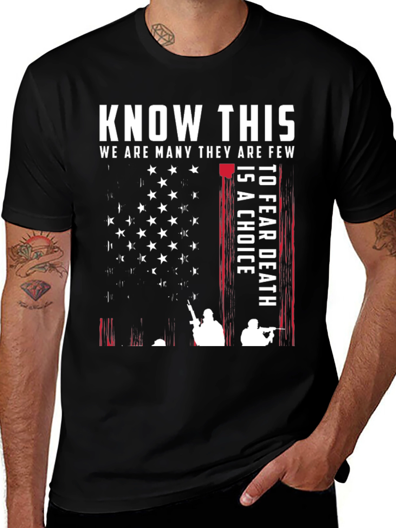 Know This Patriotic Graphic Tee