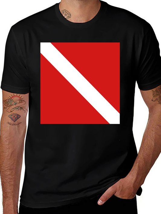 Diver Down Flag Tee - Scuba Diving Shirt
