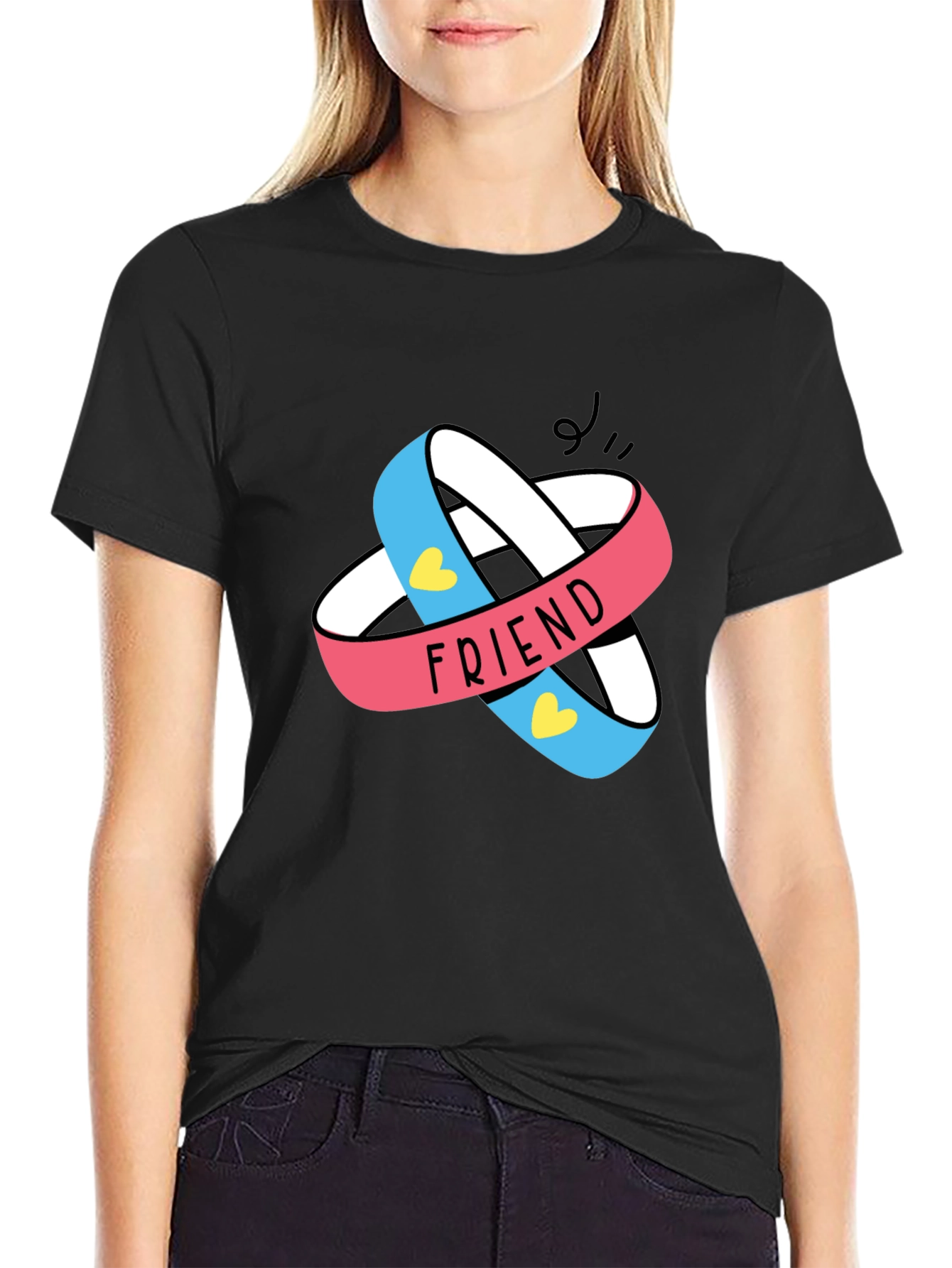 Friend Friendship Rings Graphic Tee