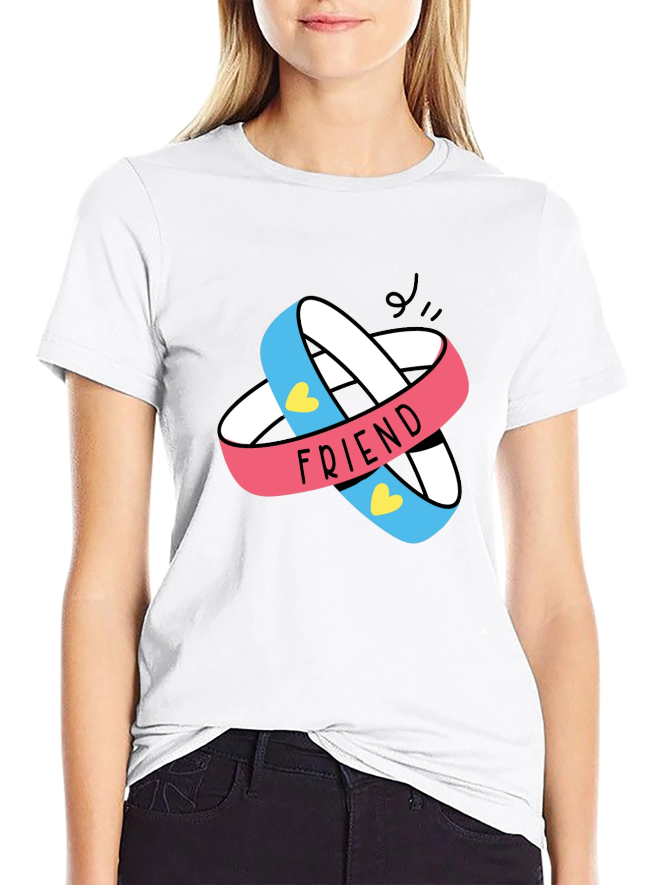 Friend Friendship Rings Graphic Tee