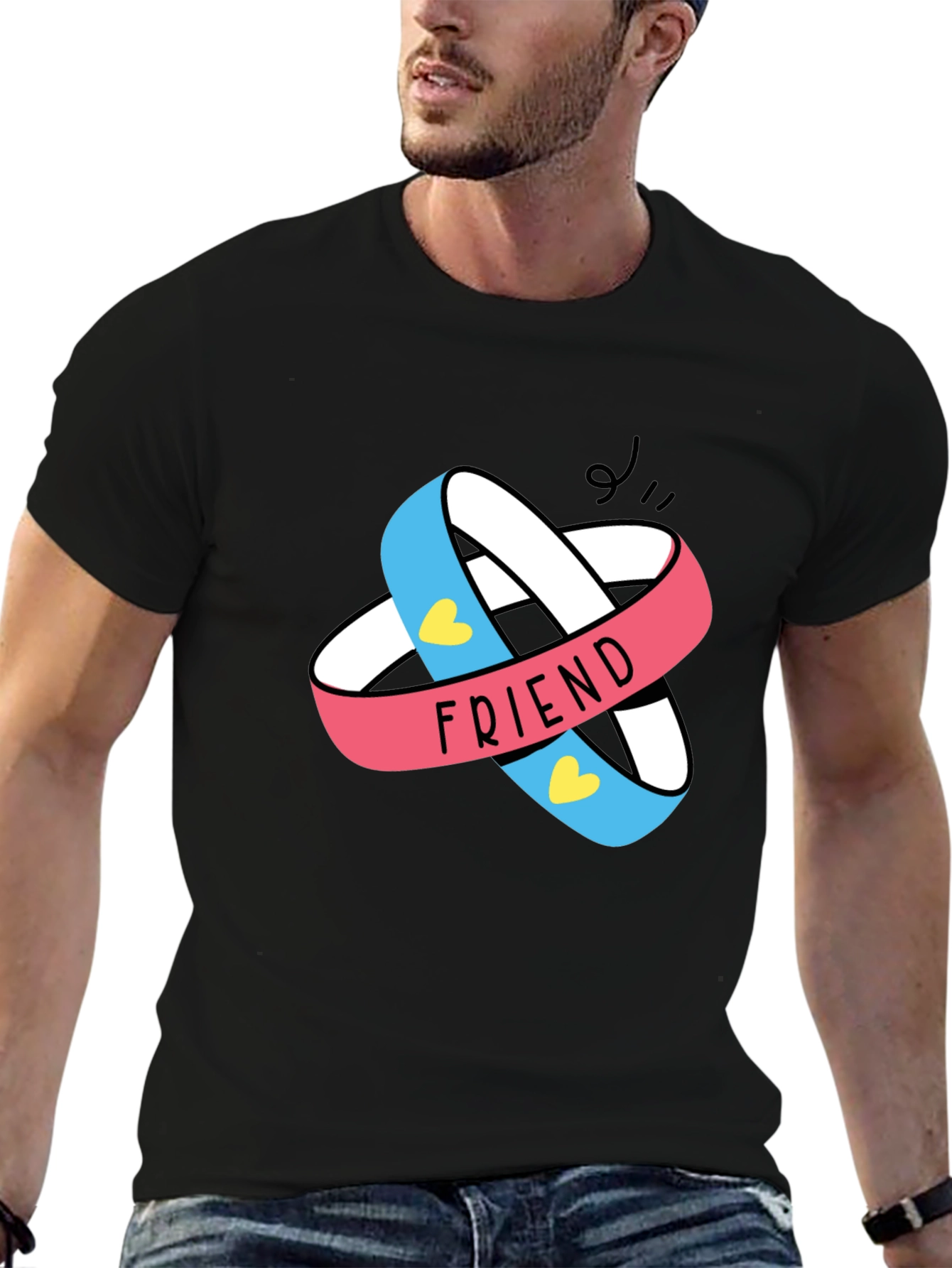 Friend Friendship Rings Graphic Tee